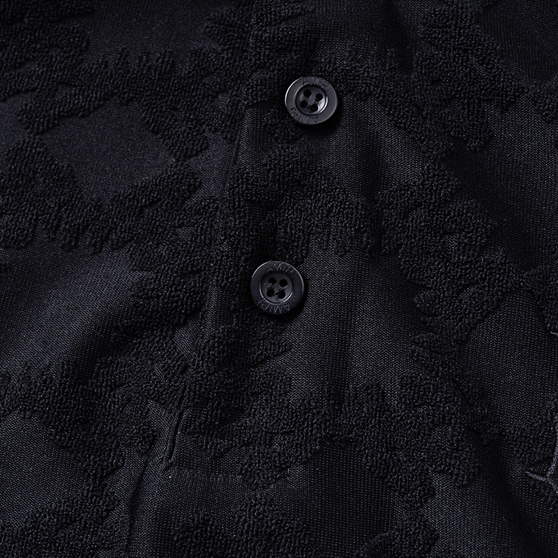 AMIRI   MA Quad Toweling Polo Shirt - DopestKickz