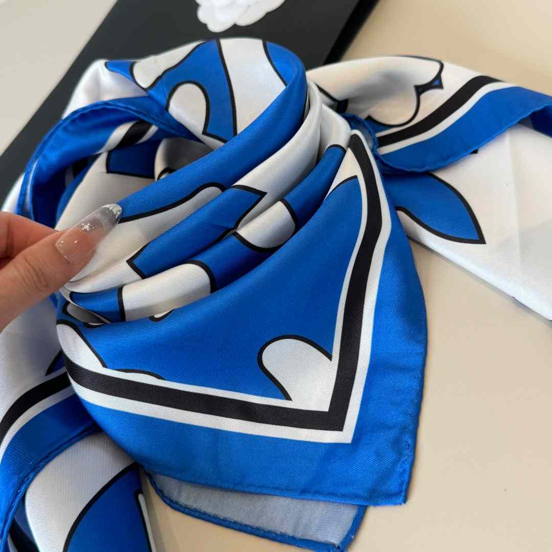 Chrome Heart Square Silk Scarf - DopestKickz