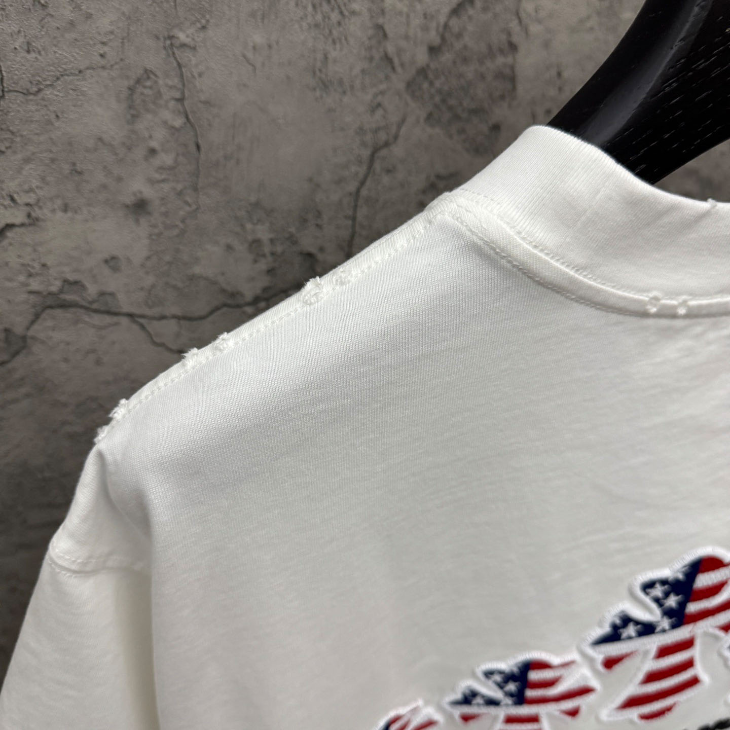 Chrome Hearts Style Cross Graphic Tee 'White' - DopestKickz