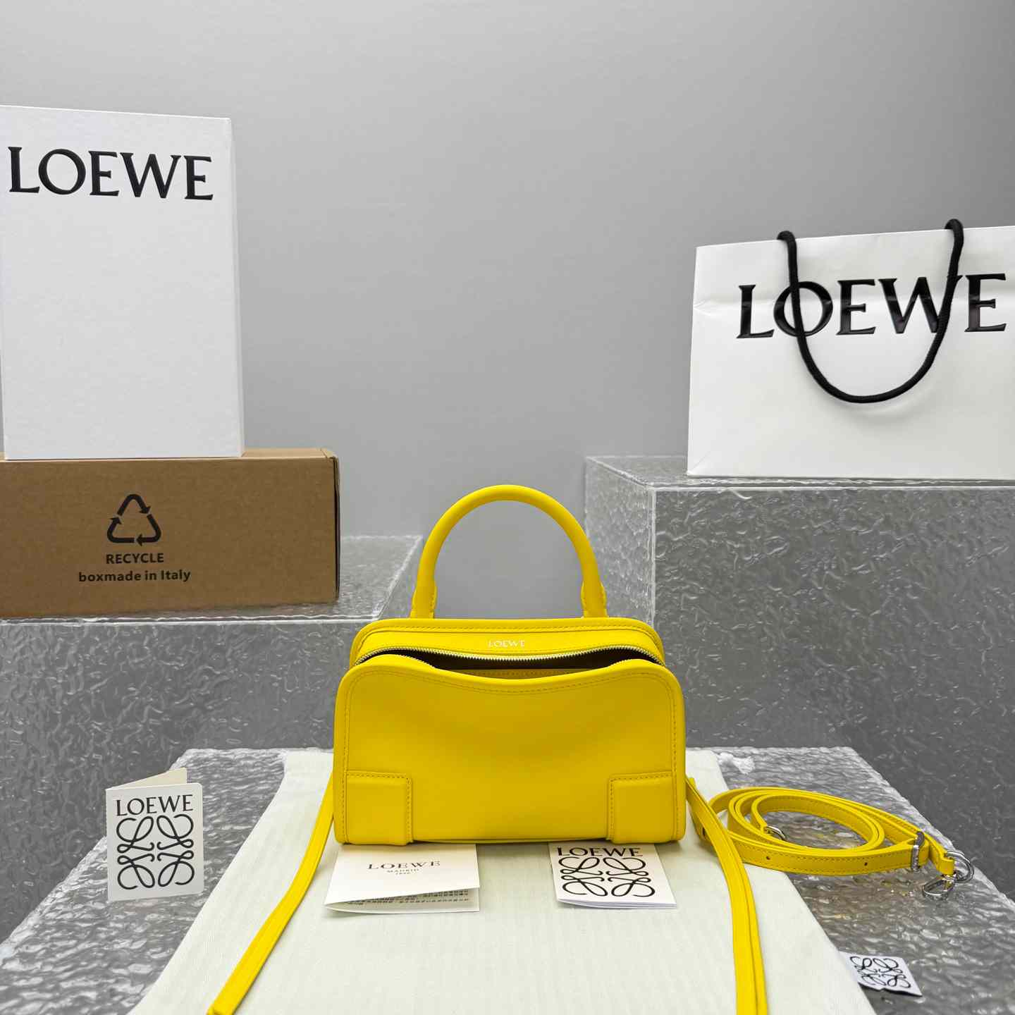 Loewe Mini Amazona 180 Bag In Soft Calfskin - DopestKickz