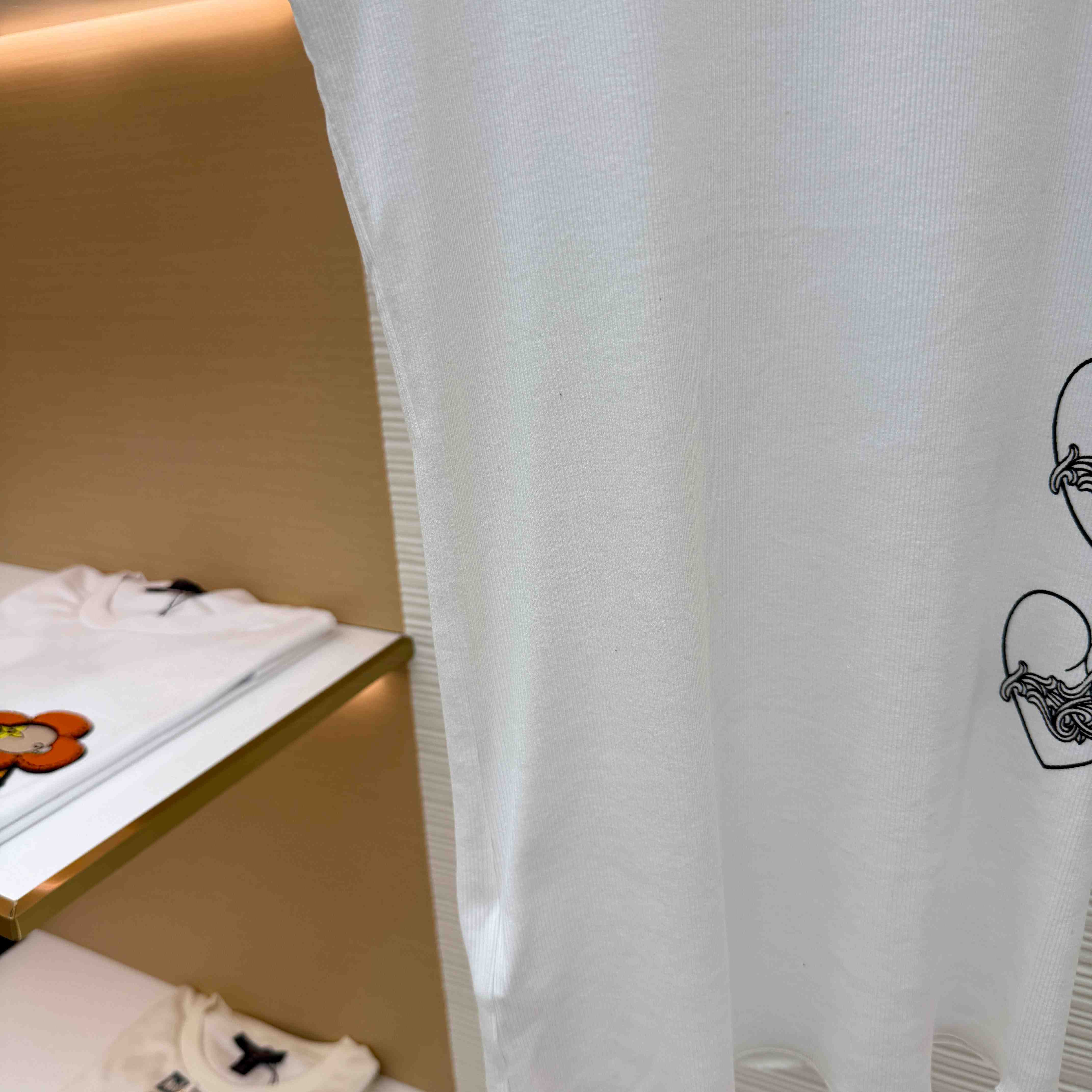 Chrome Hearts 'Love You' Floral Heart White Tank Top - DopestKickz