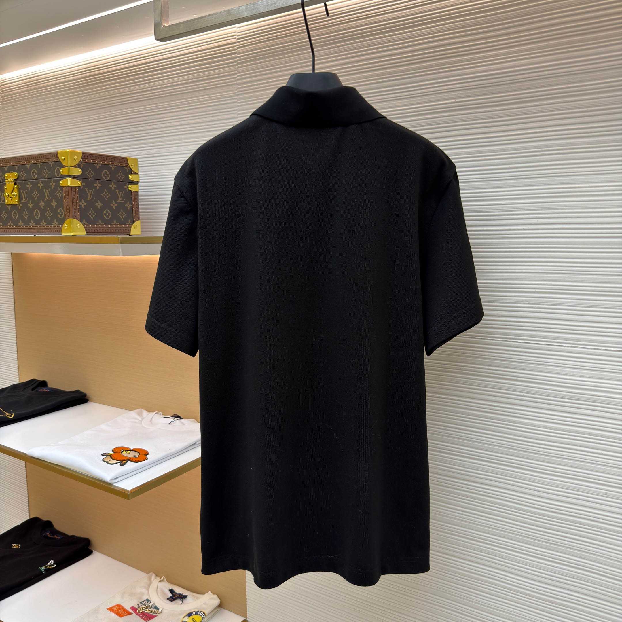 Burberry EKD Sketch Cotton Polo Shirt - DopestKickz