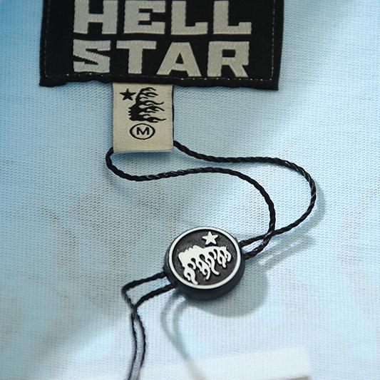 Hellstar Neuron T-Shirt 'Light Blue' - DopestKickz