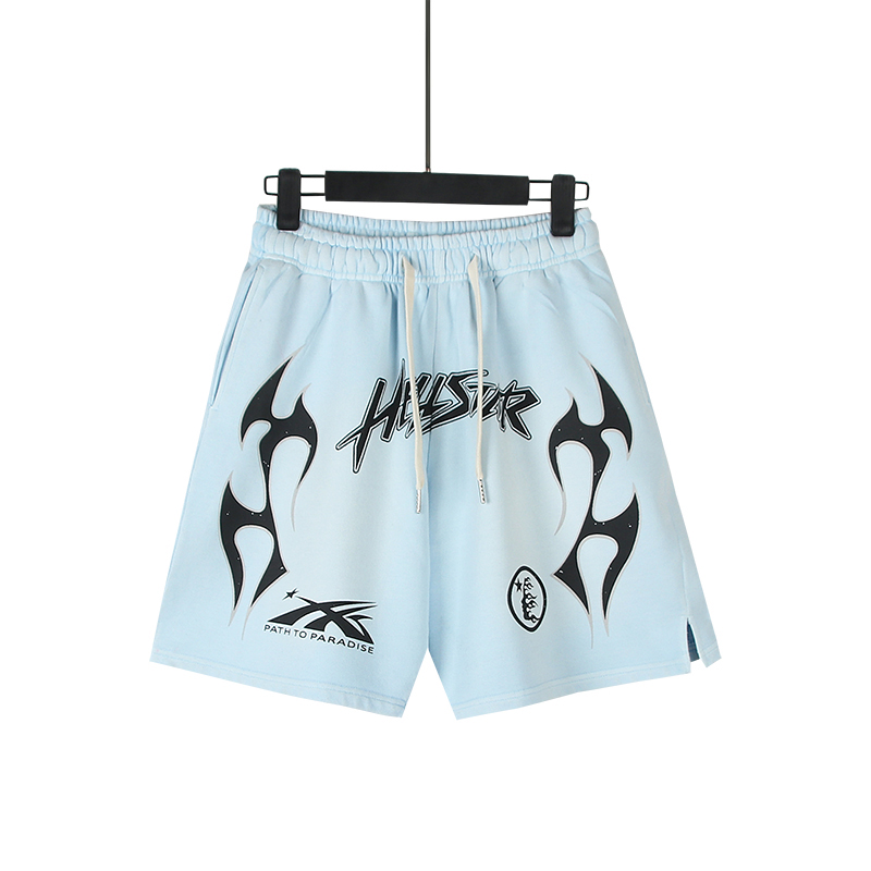 Hellstar Path to Paradise Shorts 'Light Blue' - DopestKickz