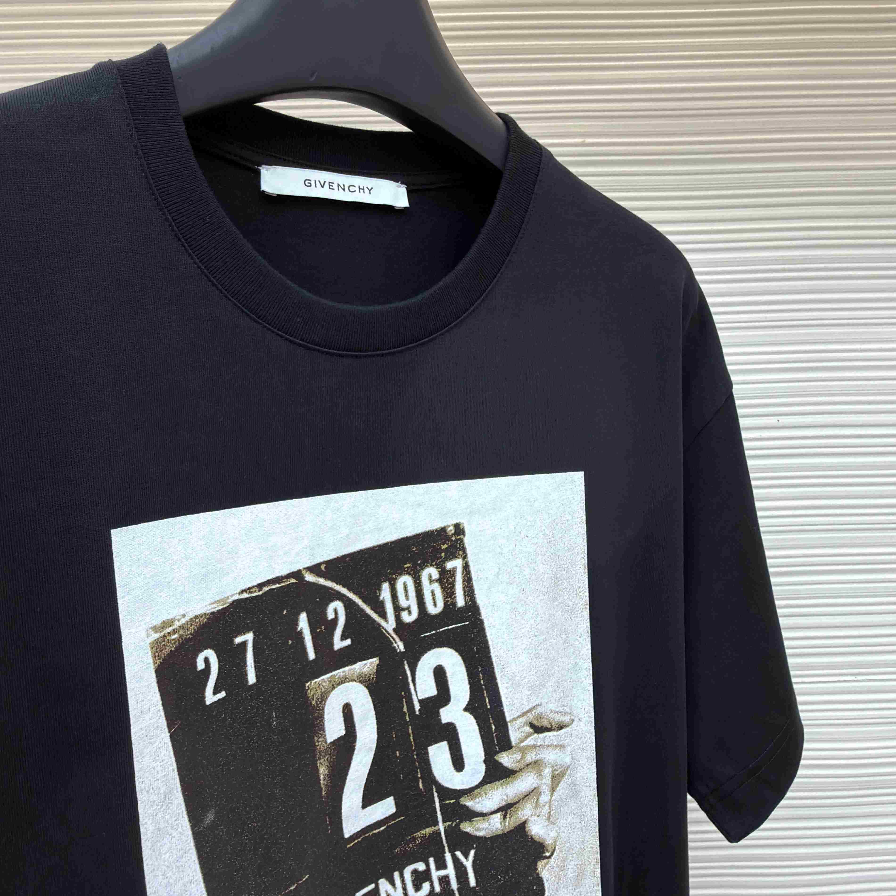 Givenchy T-shirt In Cotton With Clapperboard Print - DopestKickz