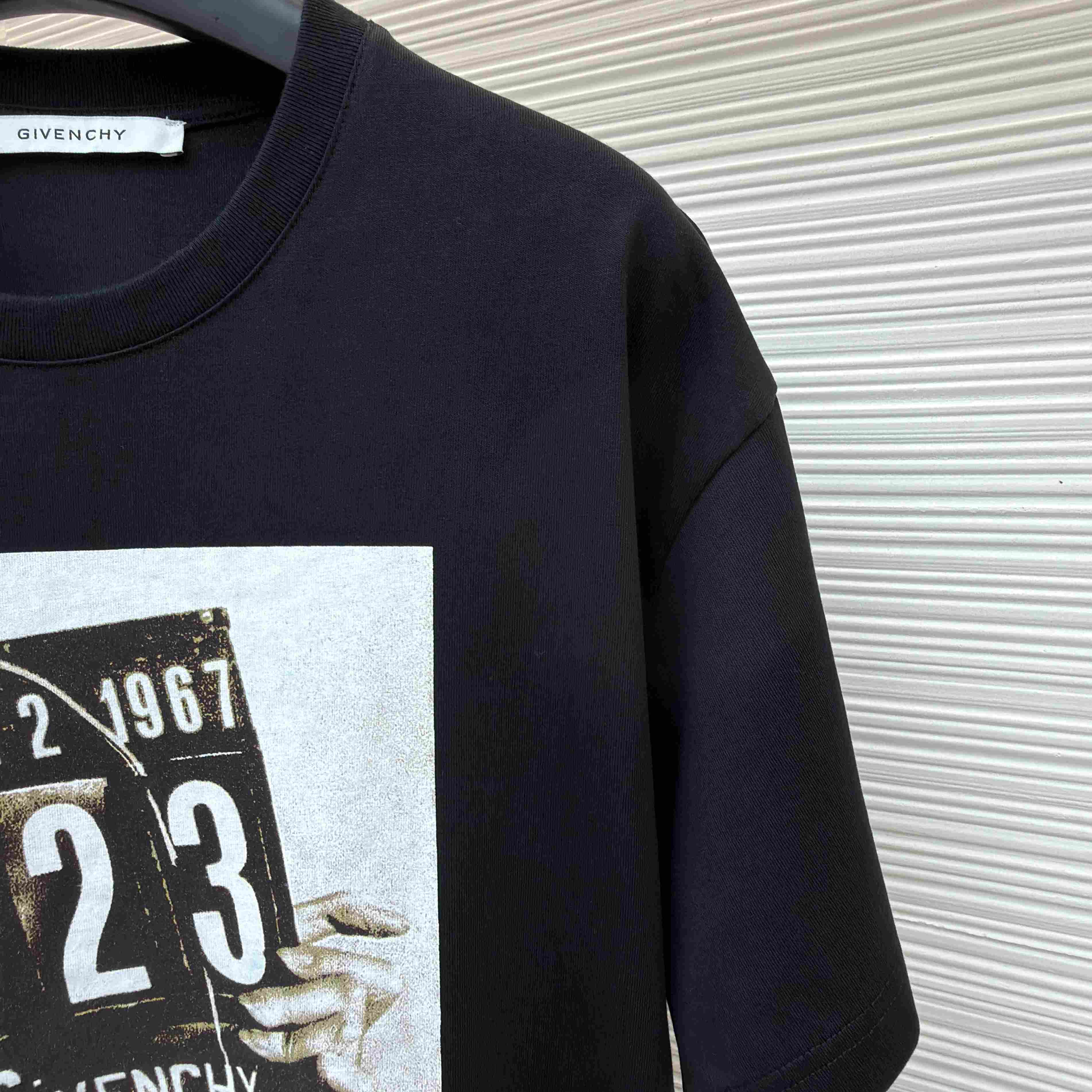 Givenchy T-shirt In Cotton With Clapperboard Print - DopestKickz