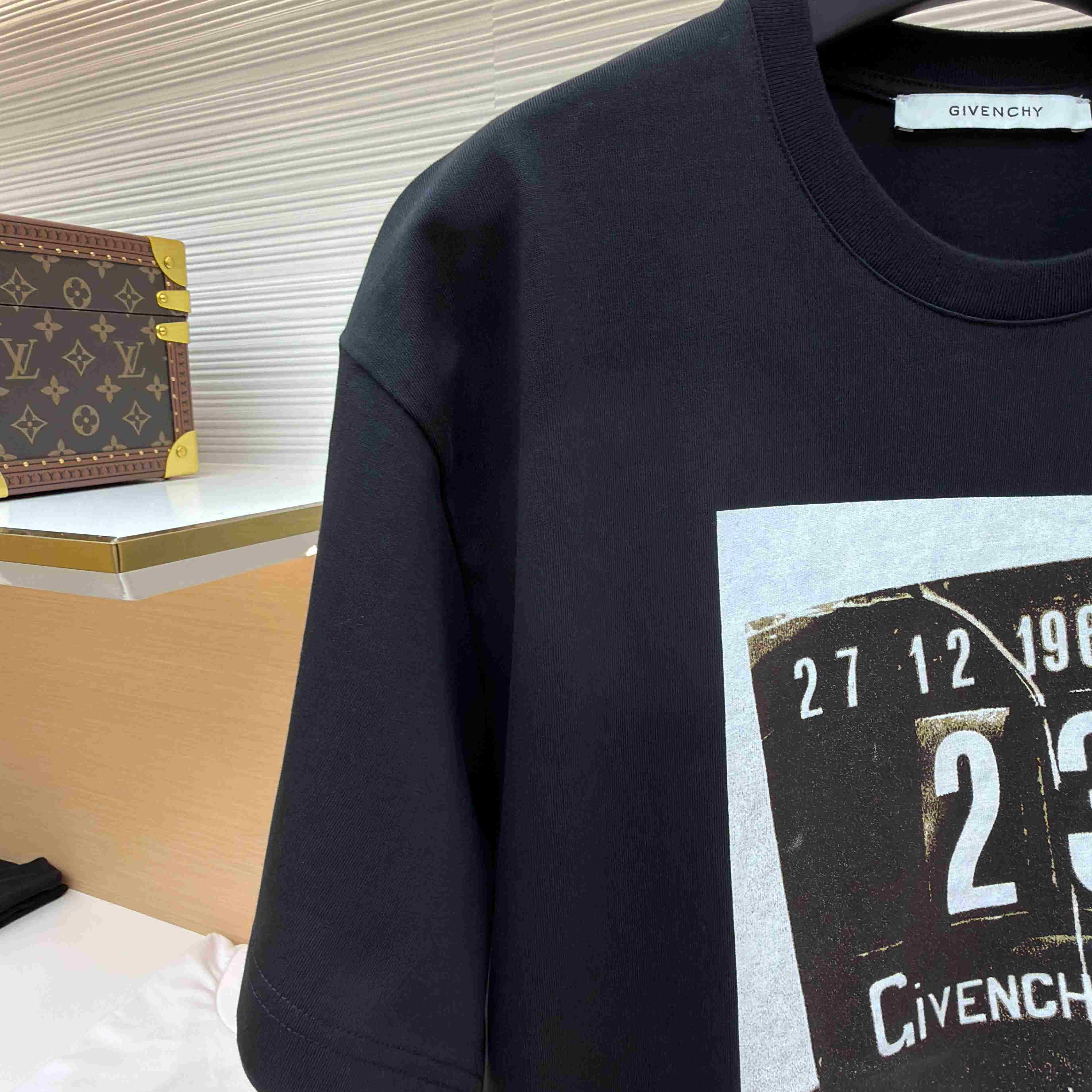 Givenchy T-shirt In Cotton With Clapperboard Print - DopestKickz