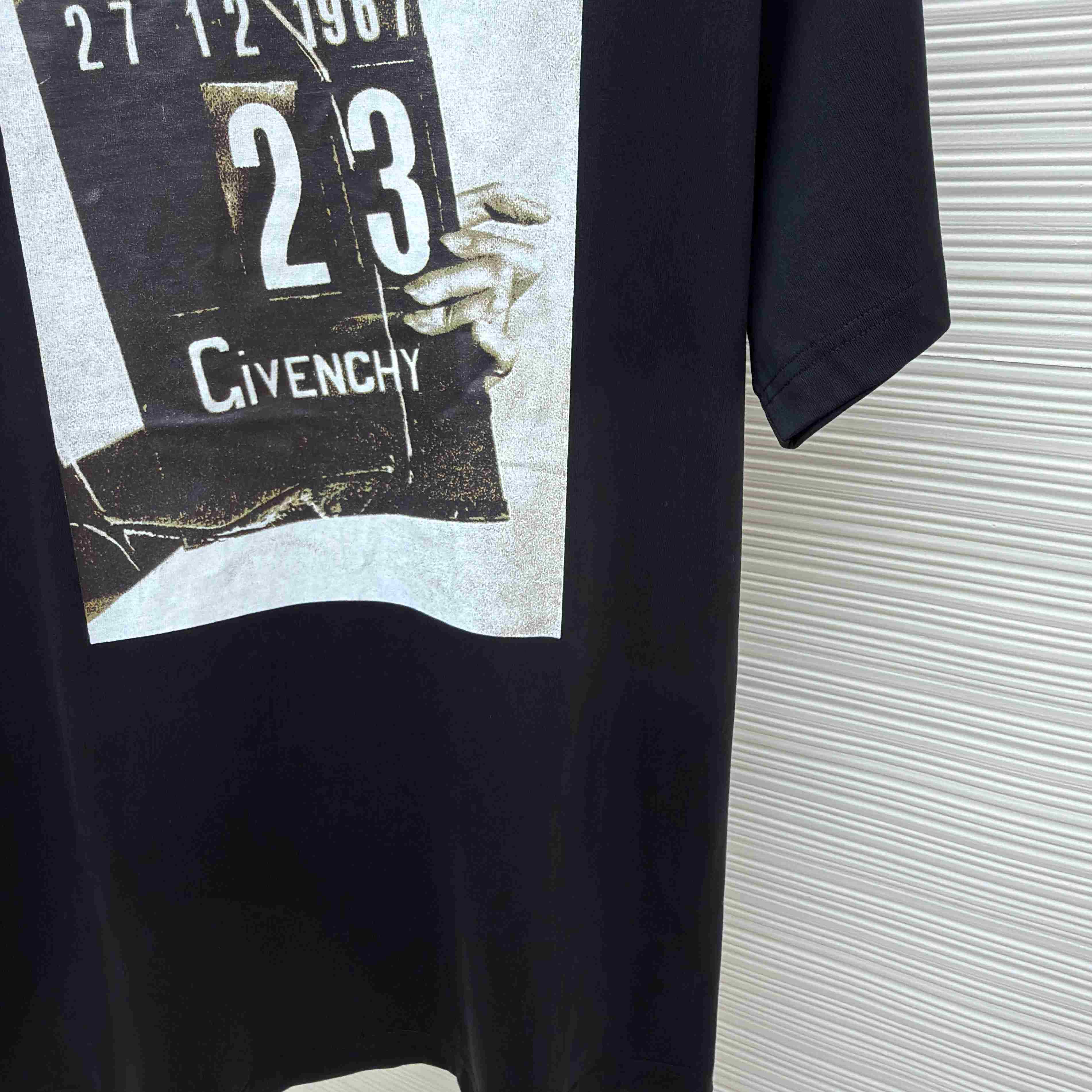 Givenchy T-shirt In Cotton With Clapperboard Print - DopestKickz