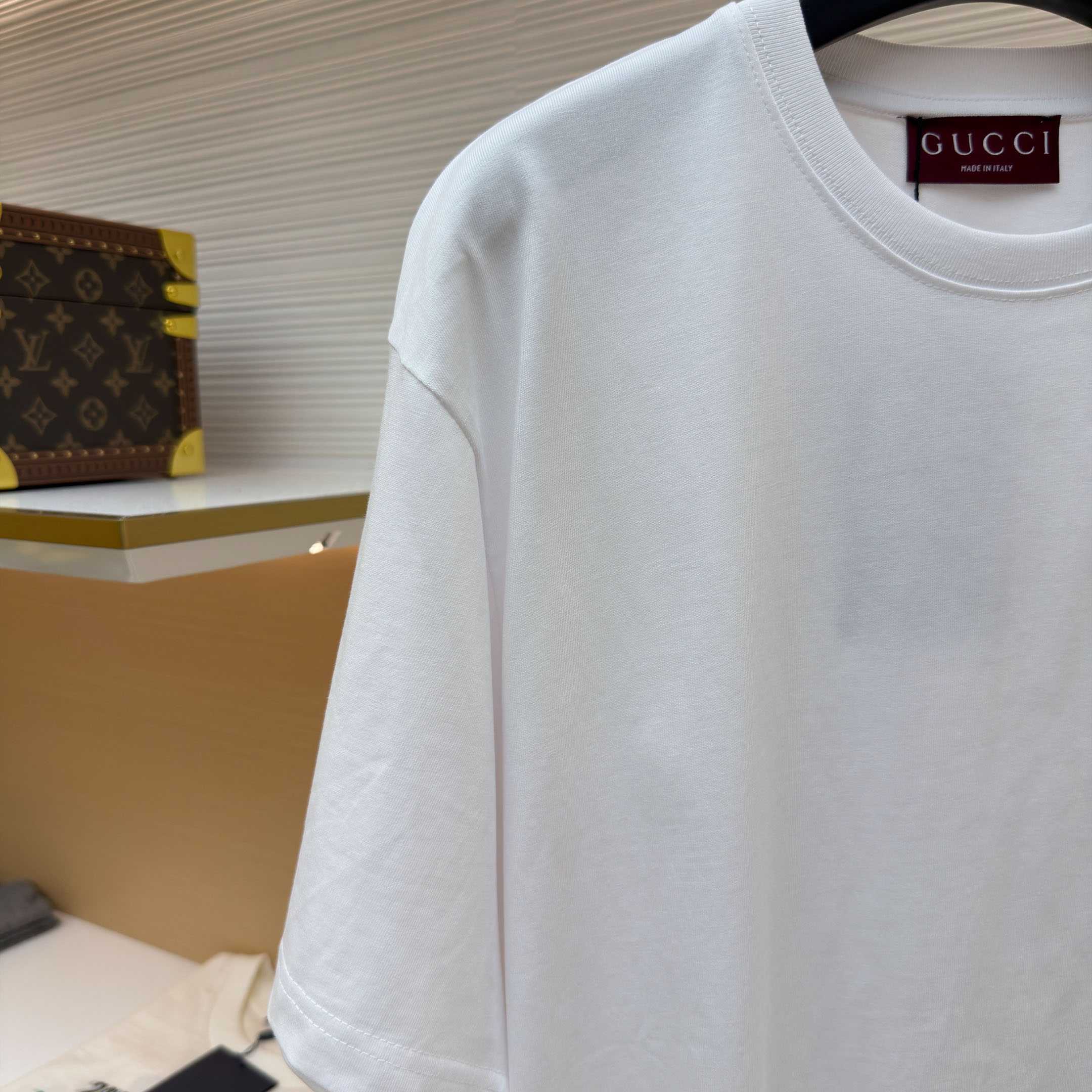 Gucci Medium Cotton Jersey T-shirt - DopestKickz