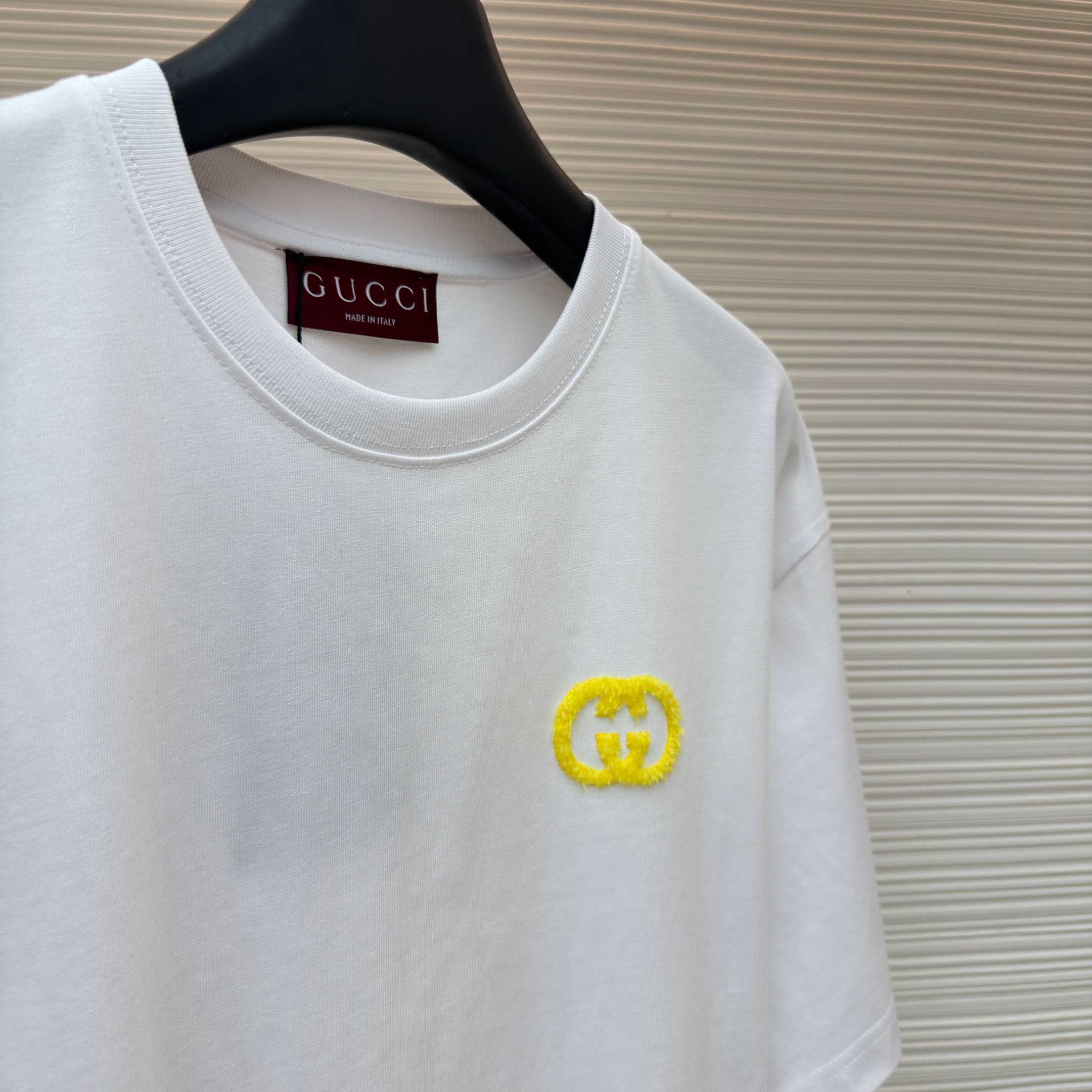 Gucci Medium Cotton Jersey T-shirt - DopestKickz