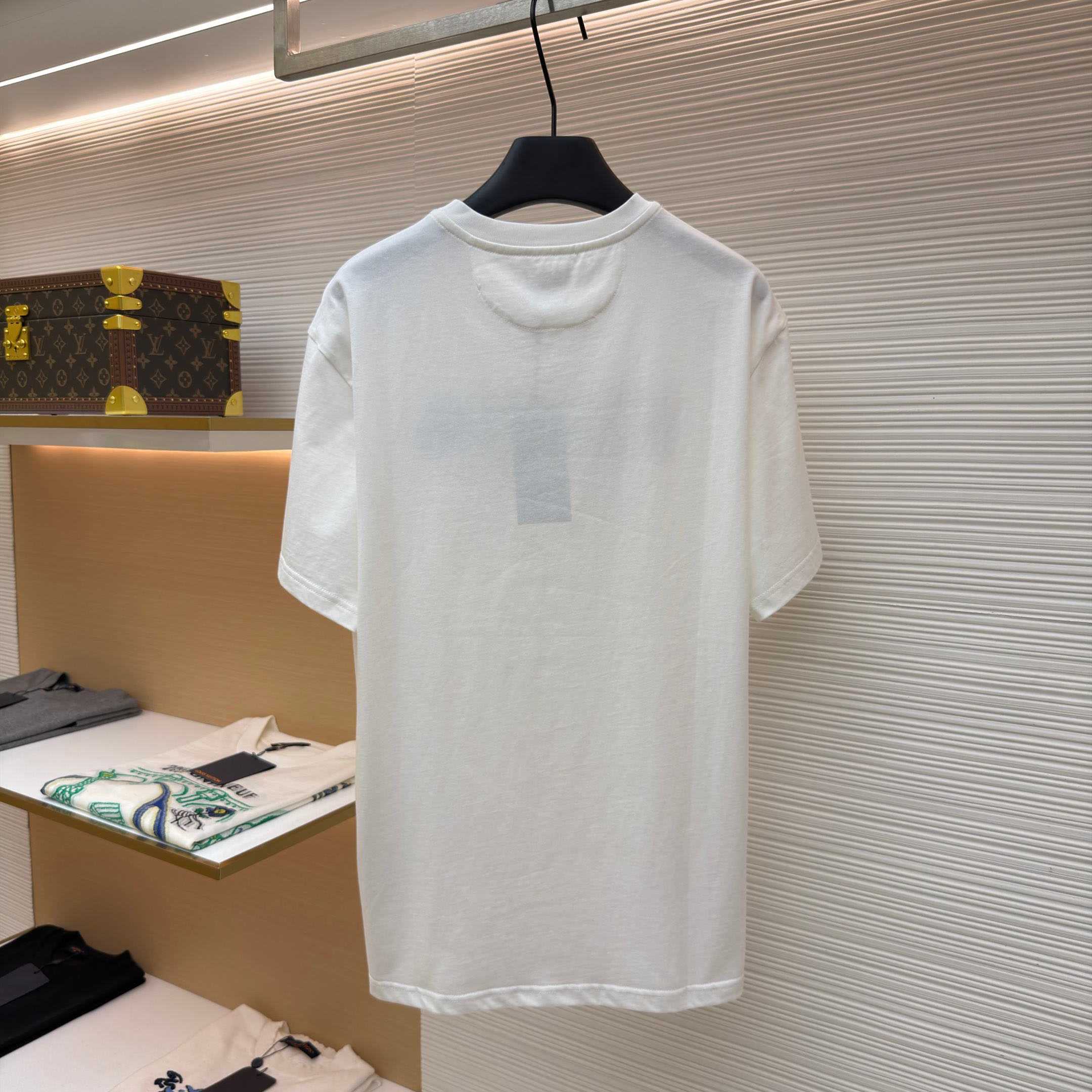 Fendi Lunar New Year White Cotton T-shirt - DopestKickz