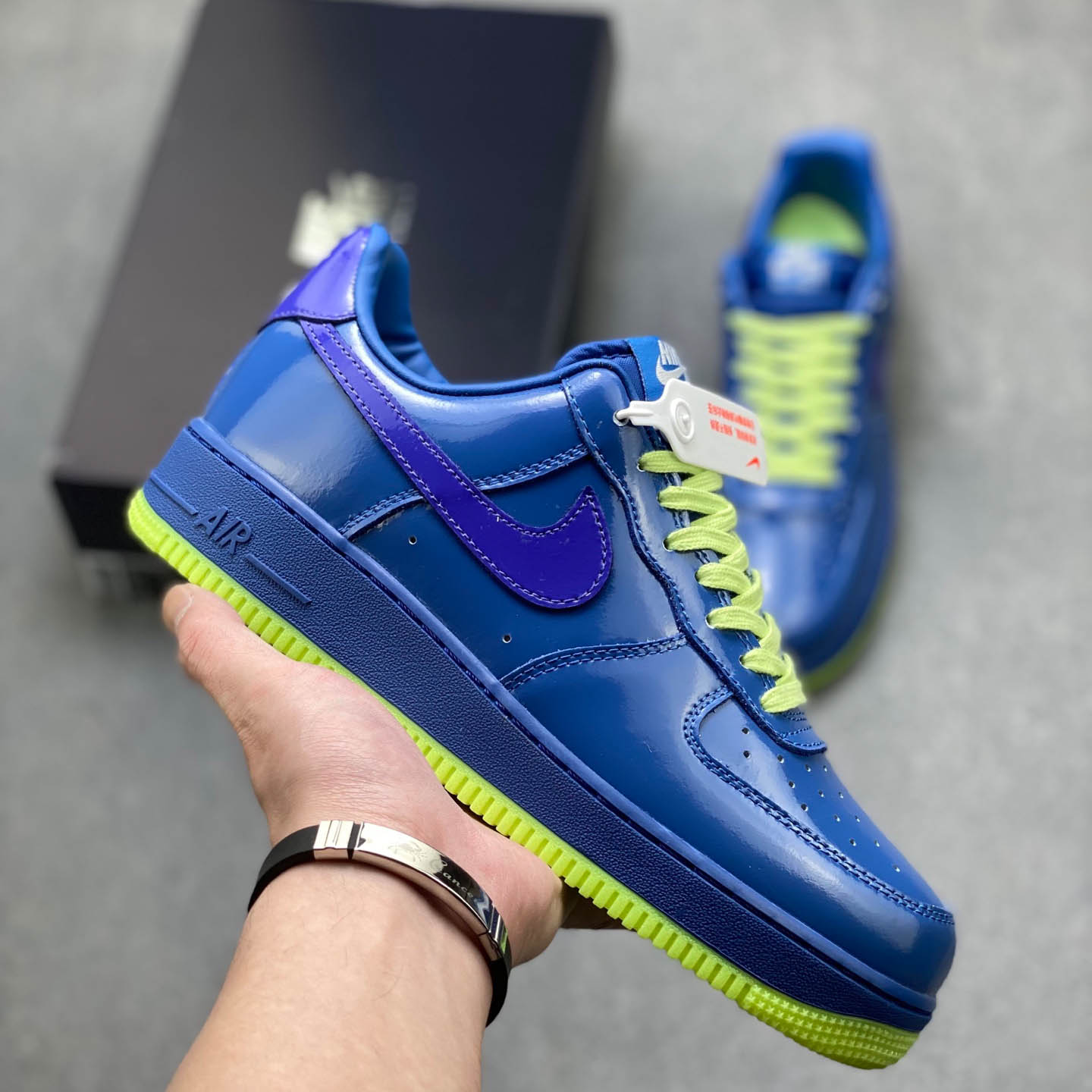 Nike Air Force 1 Mystic Navy And Grape Ice  IO4489-400 - DopestKickz