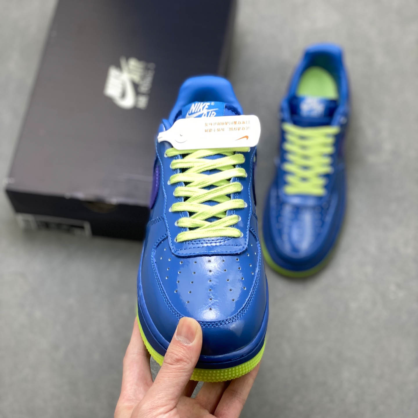 Nike Air Force 1 Mystic Navy And Grape Ice  IO4489-400 - DopestKickz