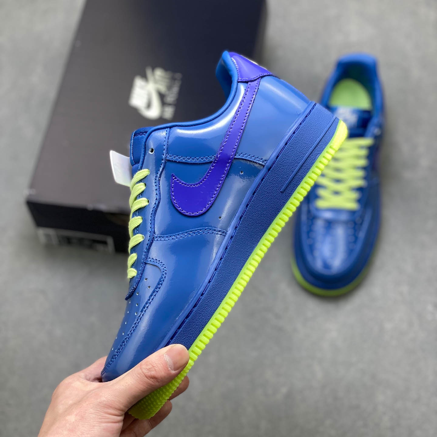 Nike Air Force 1 Mystic Navy And Grape Ice  IO4489-400 - DopestKickz