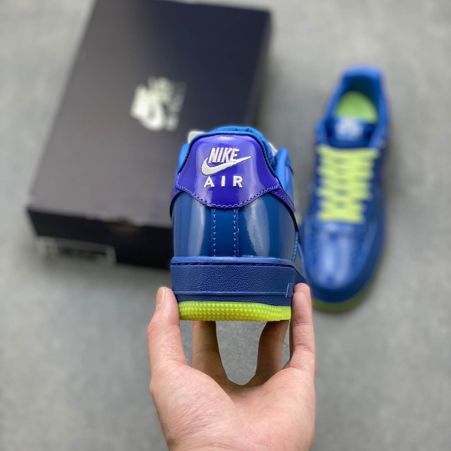 Nike Air Force 1 Mystic Navy And Grape Ice  IO4489-400 - DopestKickz