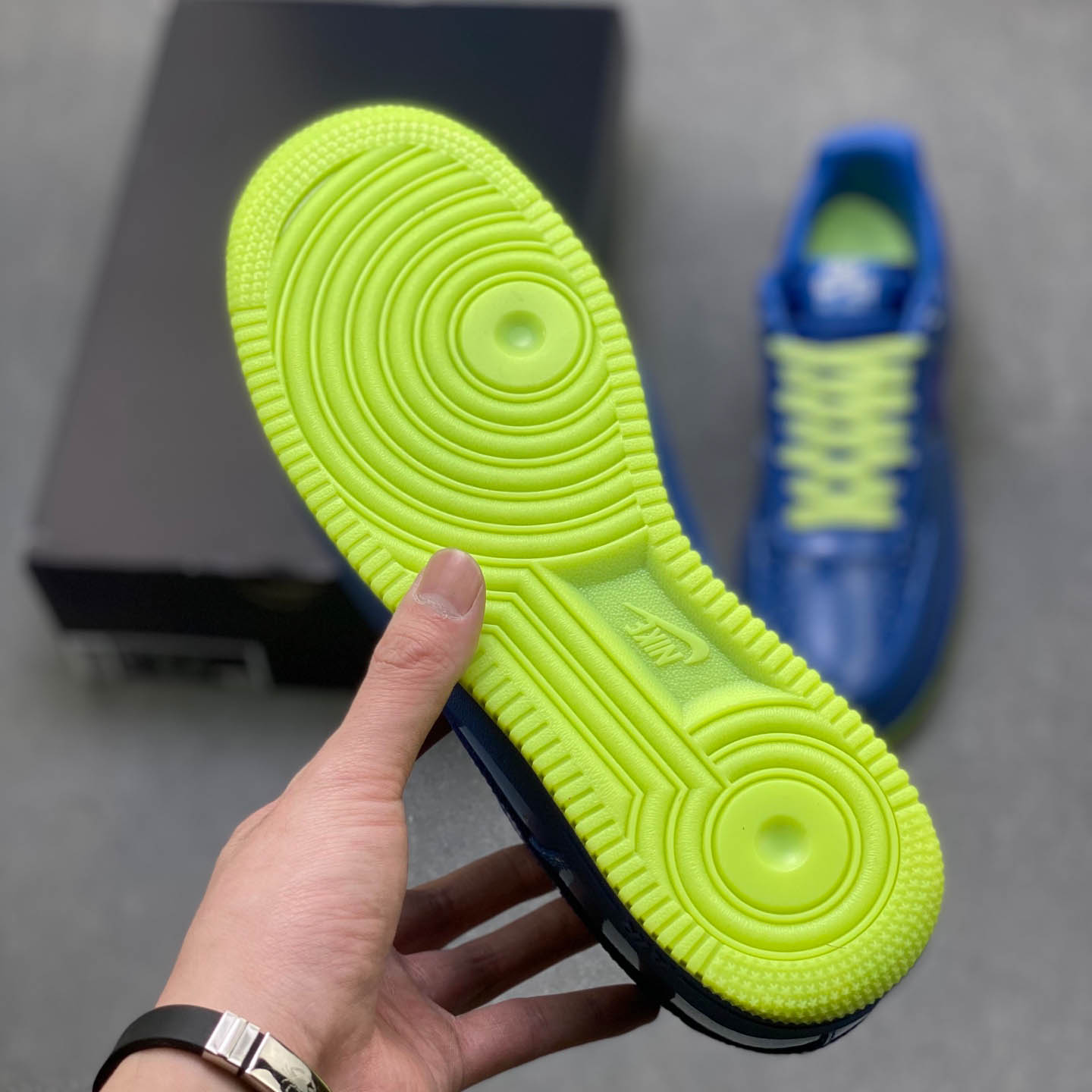 Nike Air Force 1 Mystic Navy And Grape Ice  IO4489-400 - DopestKickz