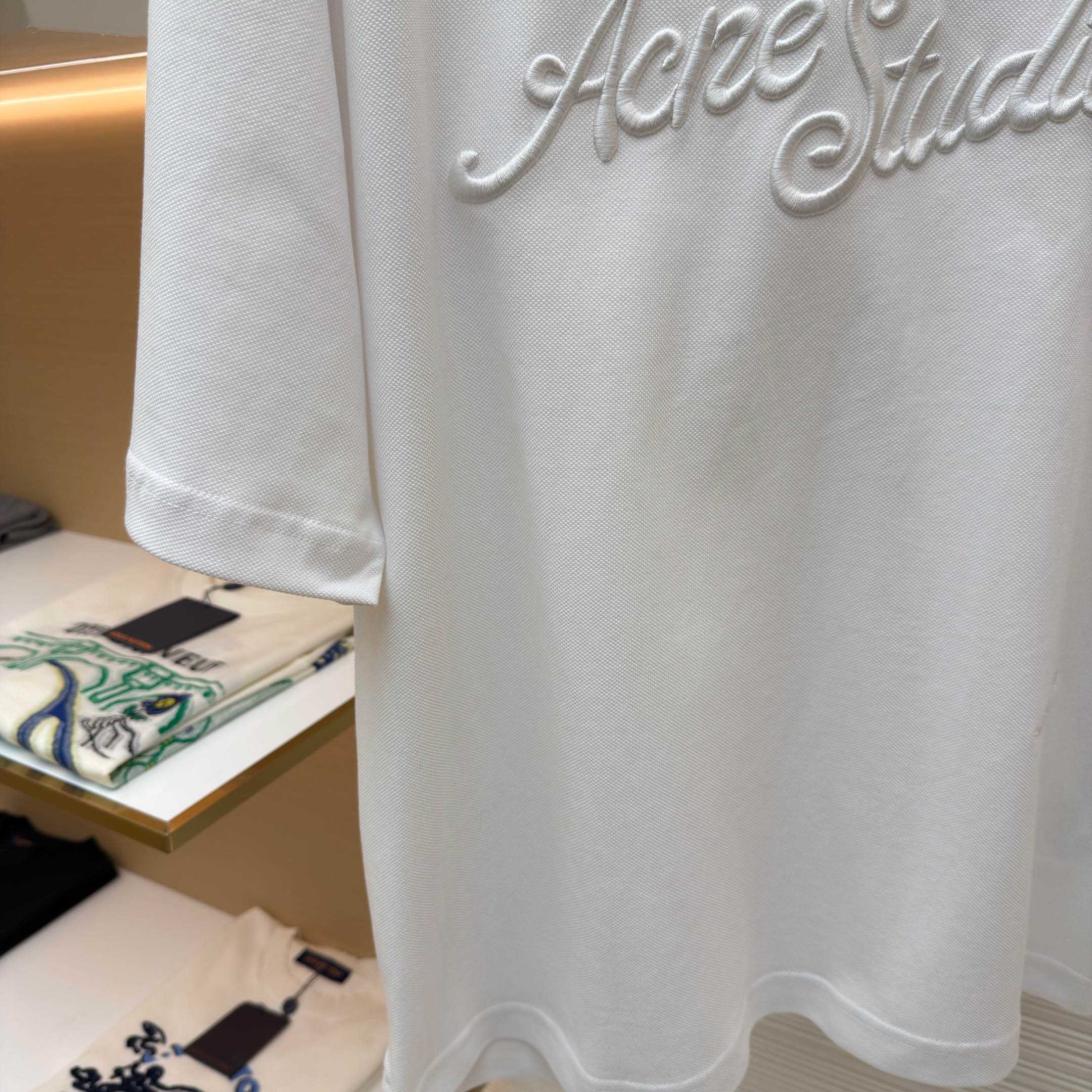 Acne Studios  Embroidered Logo T-shirt - DopestKickz