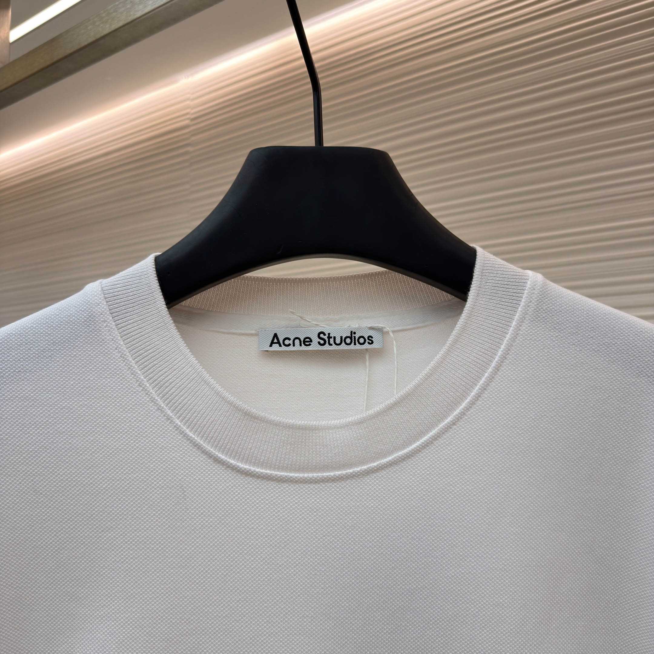 Acne Studios  Embroidered Logo T-shirt - DopestKickz