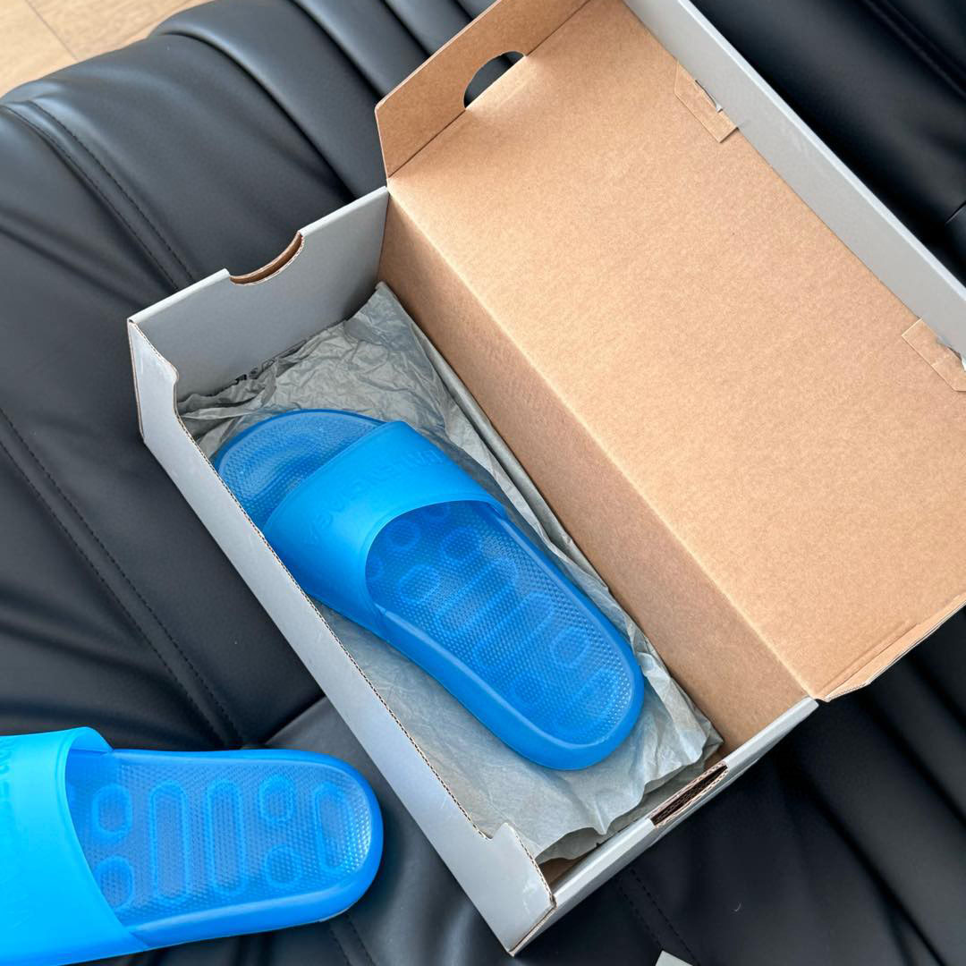 Balenciaga Pool Transparent Slide Sandal - DopestKickz
