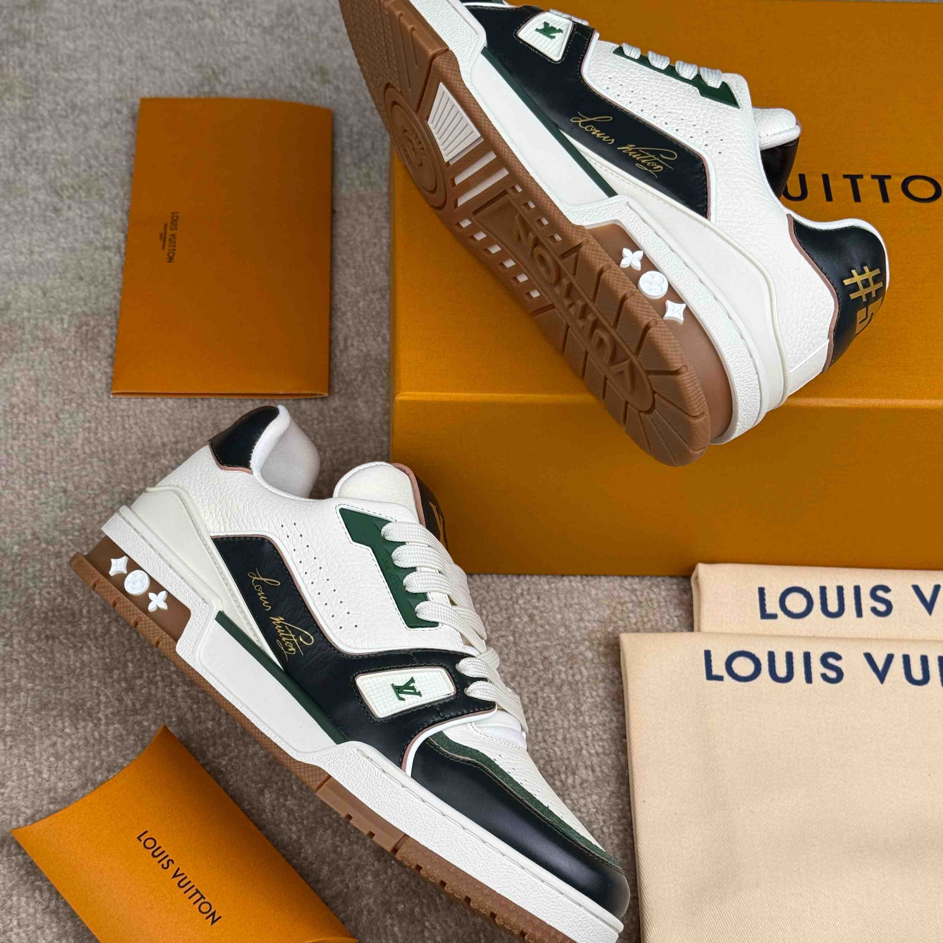 Louis Vuitton LV Trainer Sneaker  1AKB9I - DopestKickz