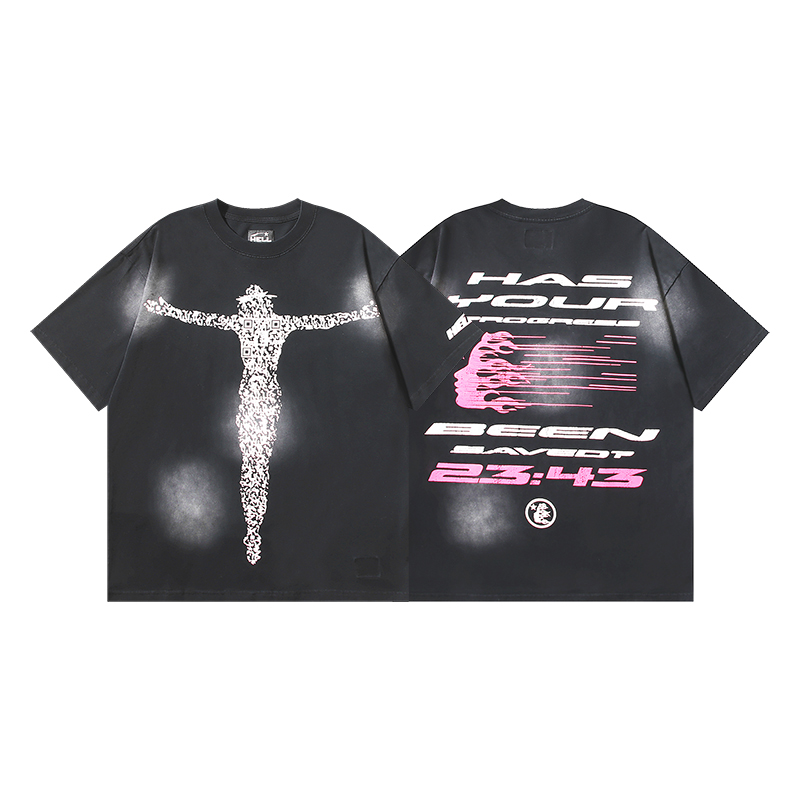 Hellstar Digital Jesus Short Sleeve Tee - DopestKickz