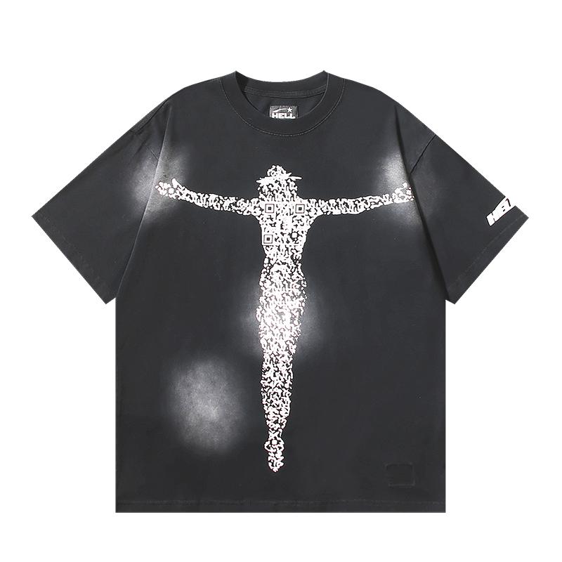 Hellstar Digital Jesus Short Sleeve Tee - DopestKickz