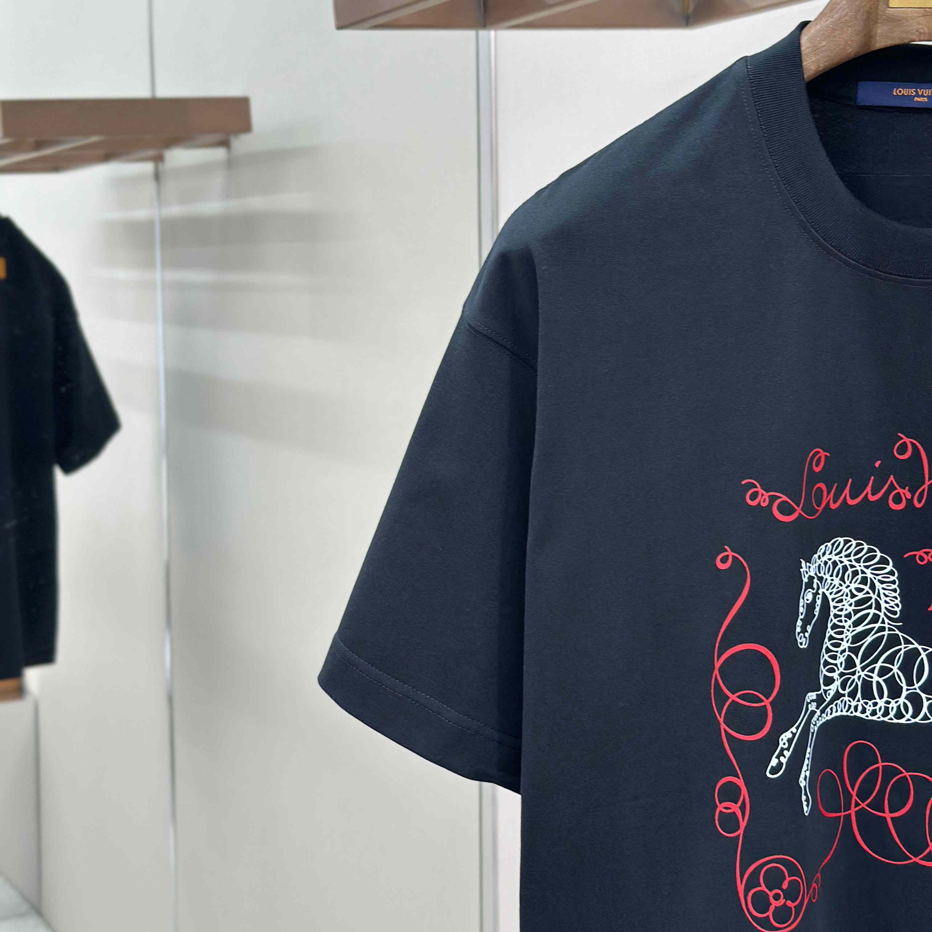 Louis Vuitton Horse Print T-Shirt - DopestKickz