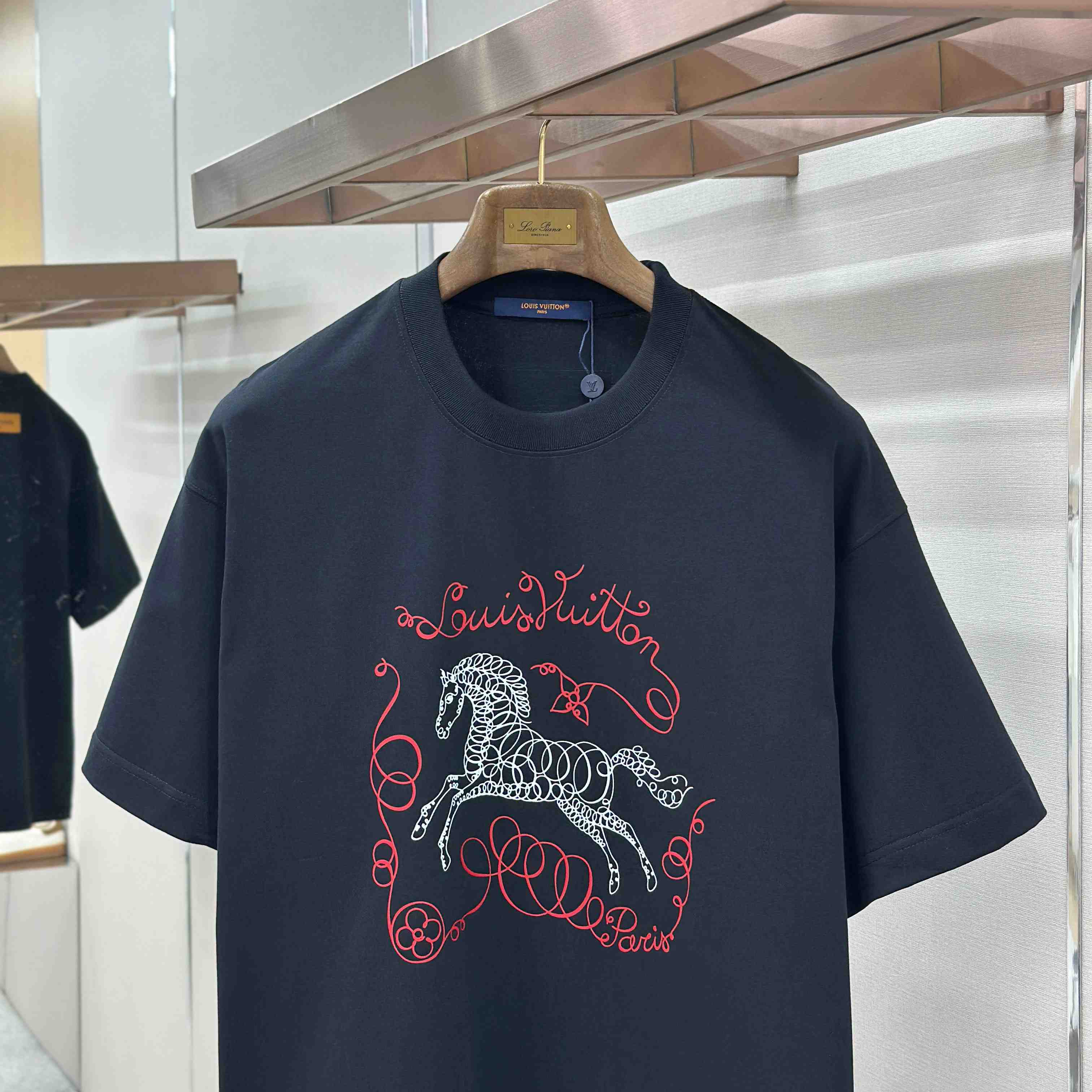 Louis Vuitton Horse Print T-Shirt - DopestKickz
