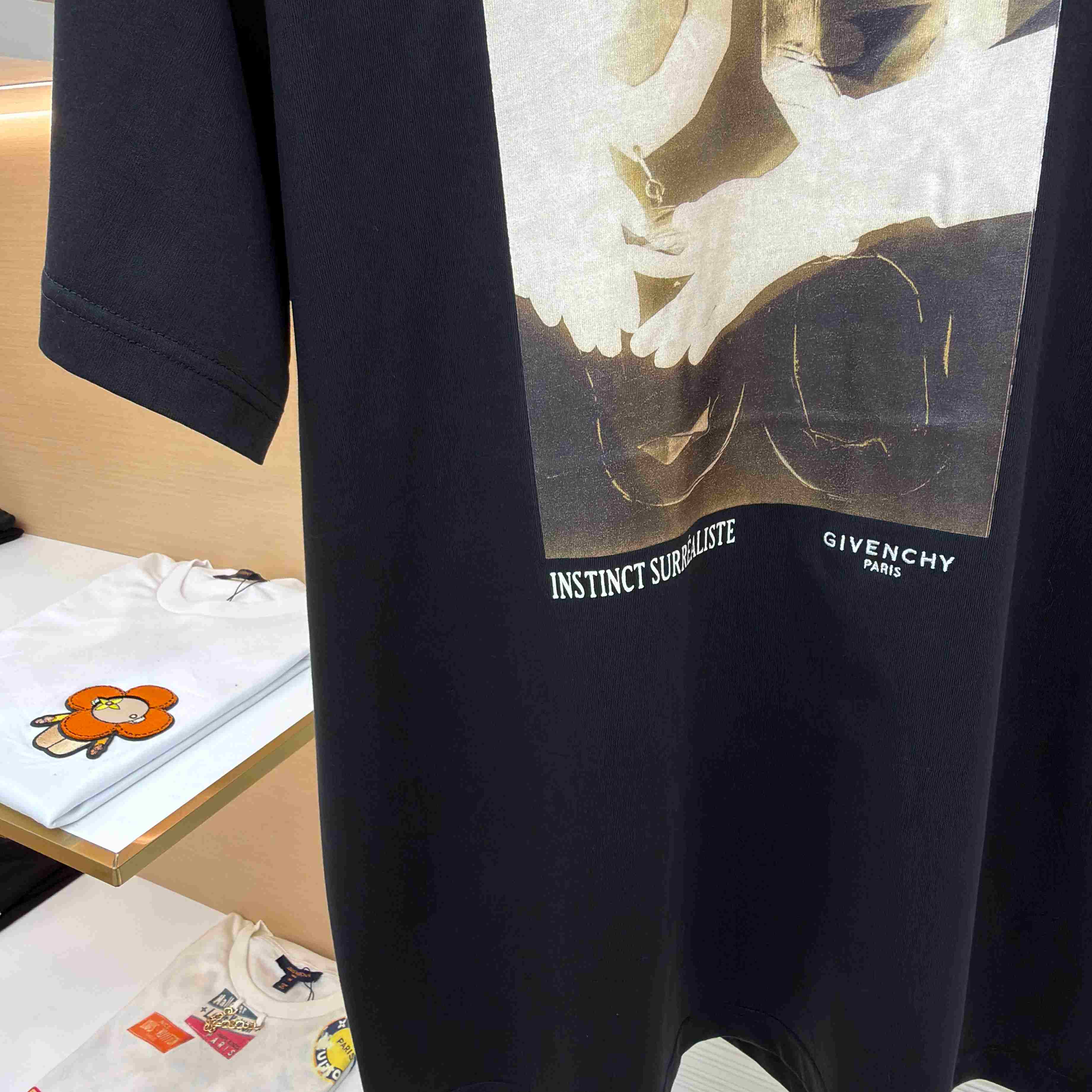 Givenchy T-shirt In Cotton With Surrealism Print - DopestKickz