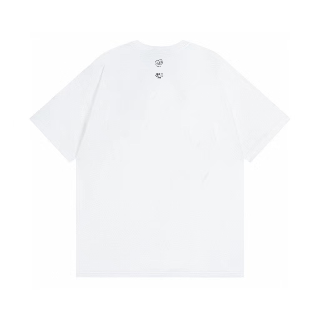Supreme x Murakami COVID-19 Relief Box Logo Tee 'White' - DopestKickz