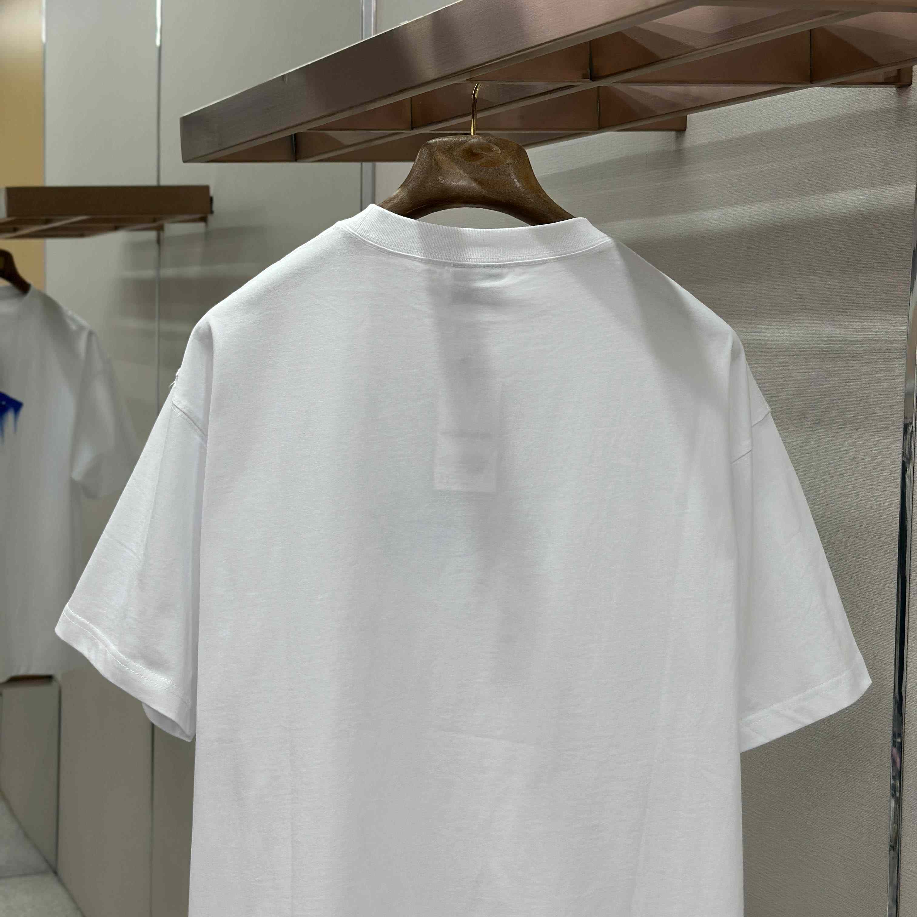 Balenciaga Wet Brush Oversized T-shirt In White - DopestKickz