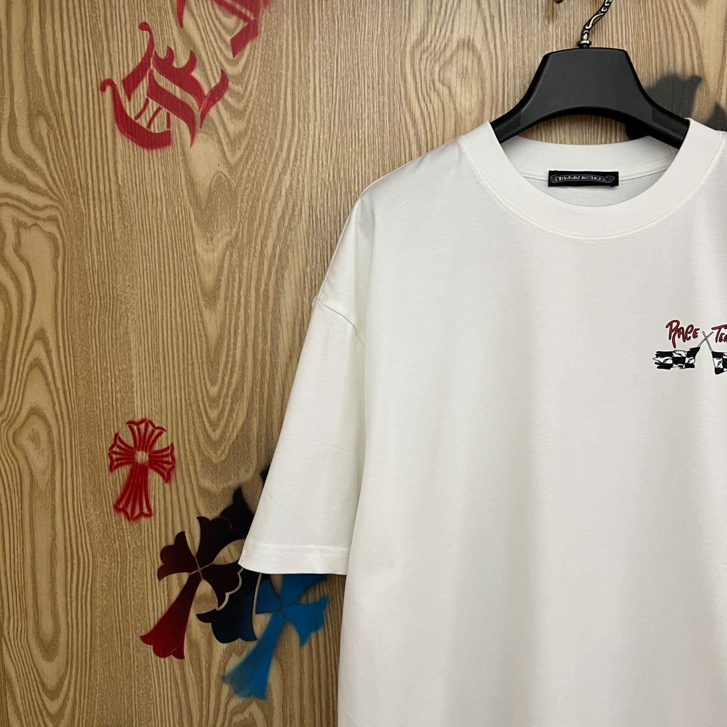Chrome Hearts Matty Boy Stay Fast Tee 'White' - DopestKickz