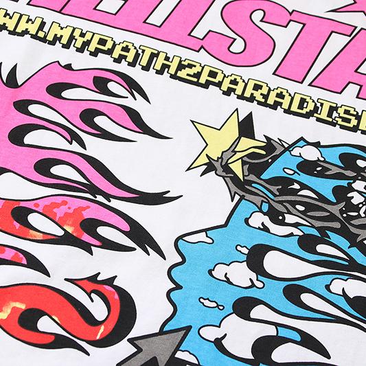 Hellstar Pixel Graphic T-Shirt - DopestKickz