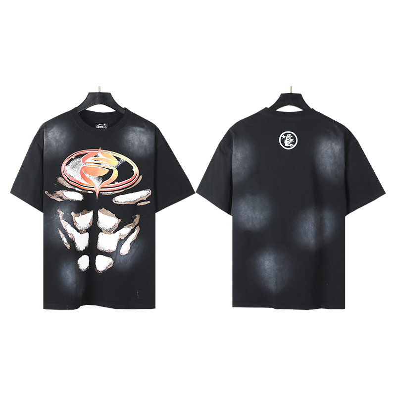 Hellstar Superhero T-Shirt 'Black' - DopestKickz