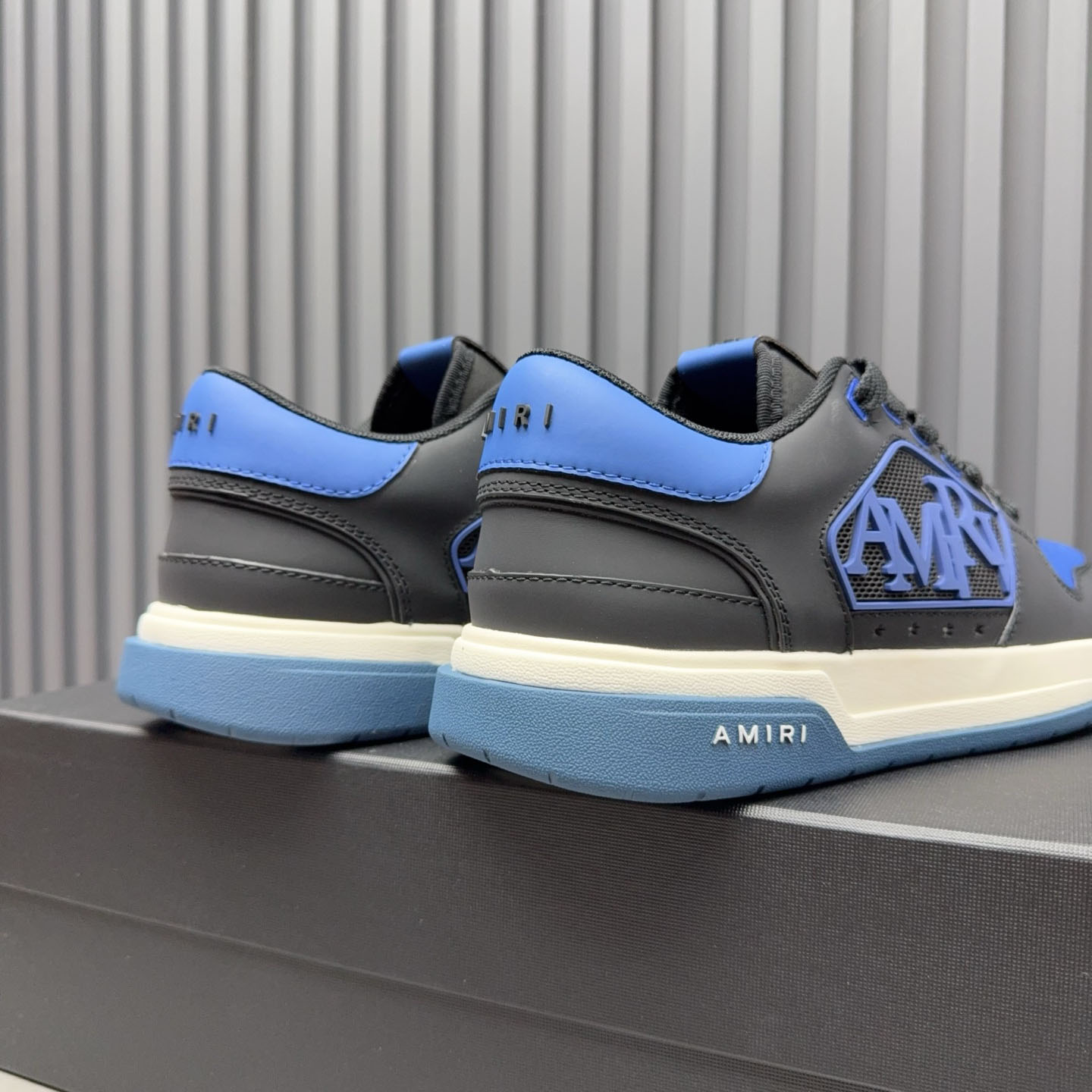 Amiri Classic Low 'True Blue' Sneakers - DopestKickz