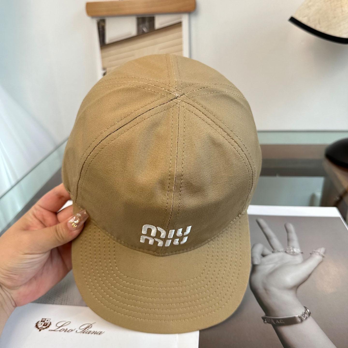 Miu Miu Denim Baseball Cap - DopestKickz