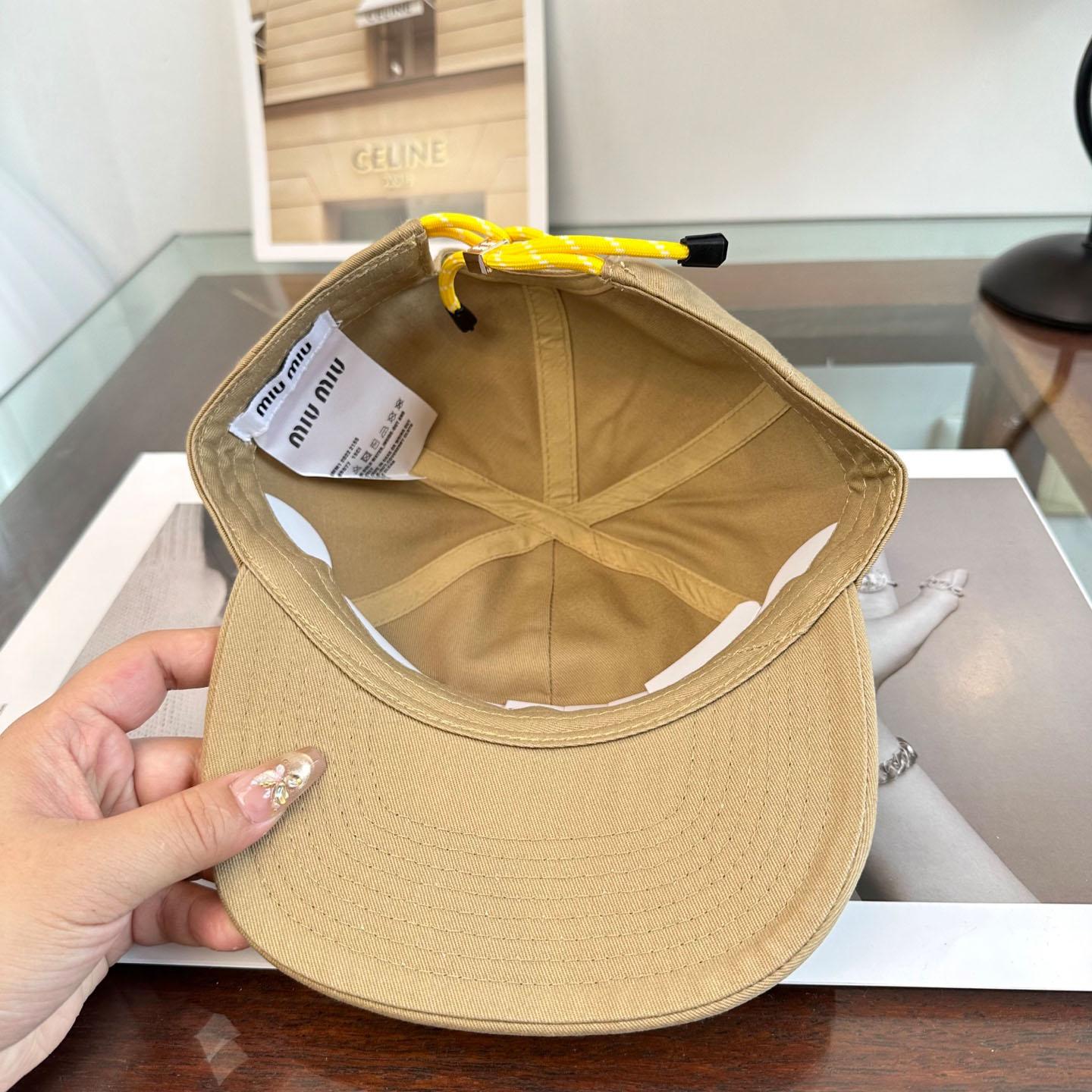 Miu Miu Denim Baseball Cap - DopestKickz