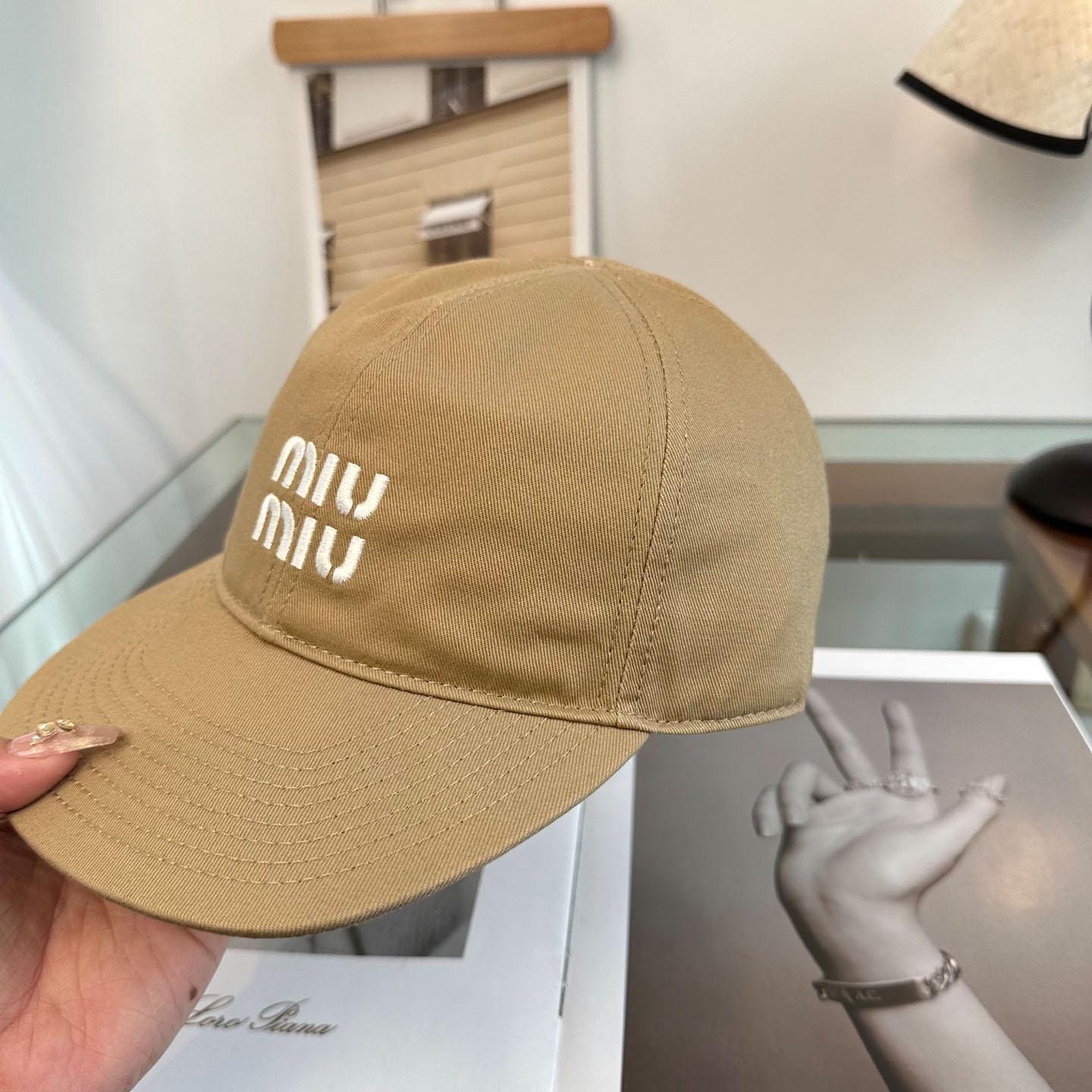 Miu Miu Denim Baseball Cap - DopestKickz