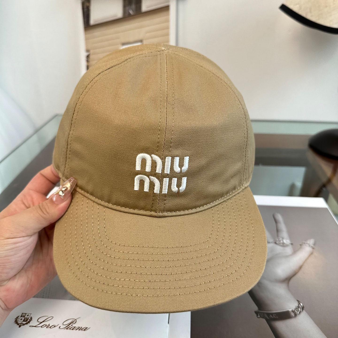 Miu Miu Denim Baseball Cap - DopestKickz
