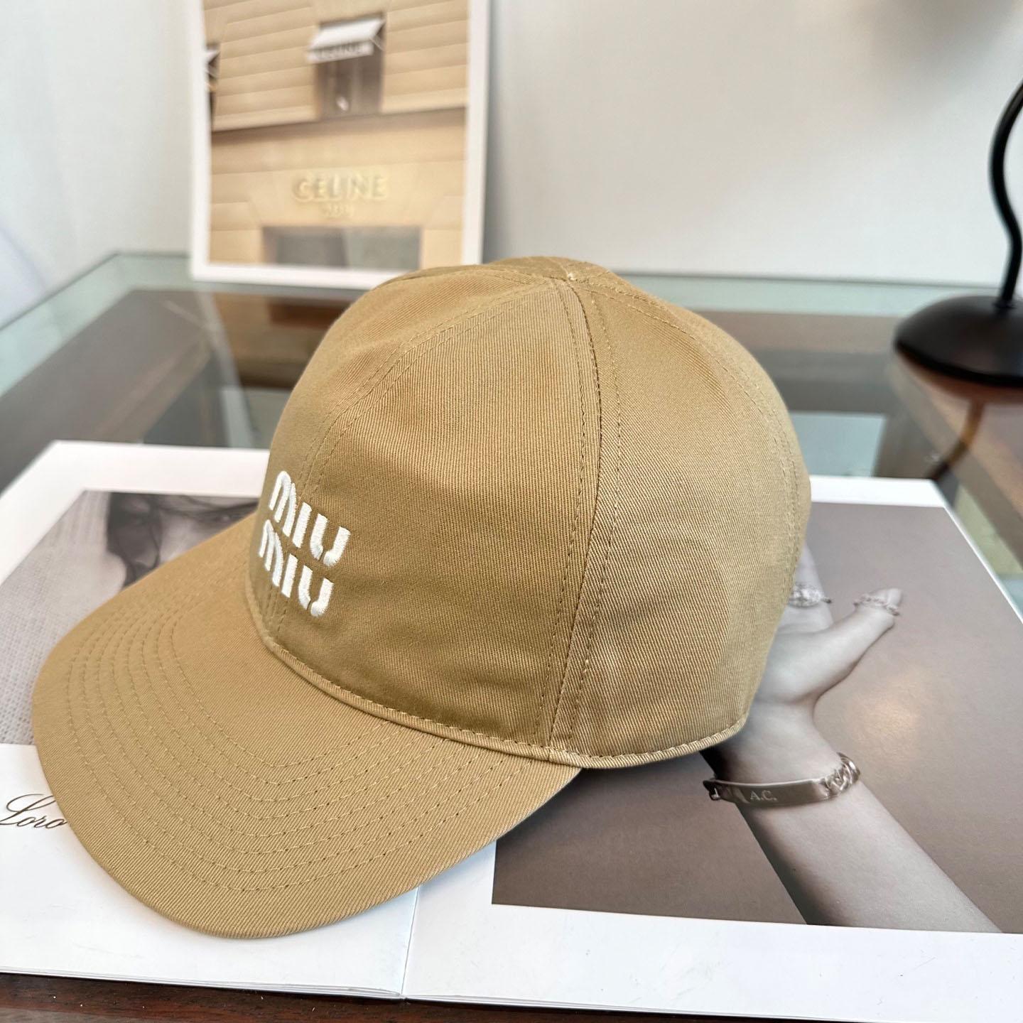 Miu Miu Denim Baseball Cap - DopestKickz