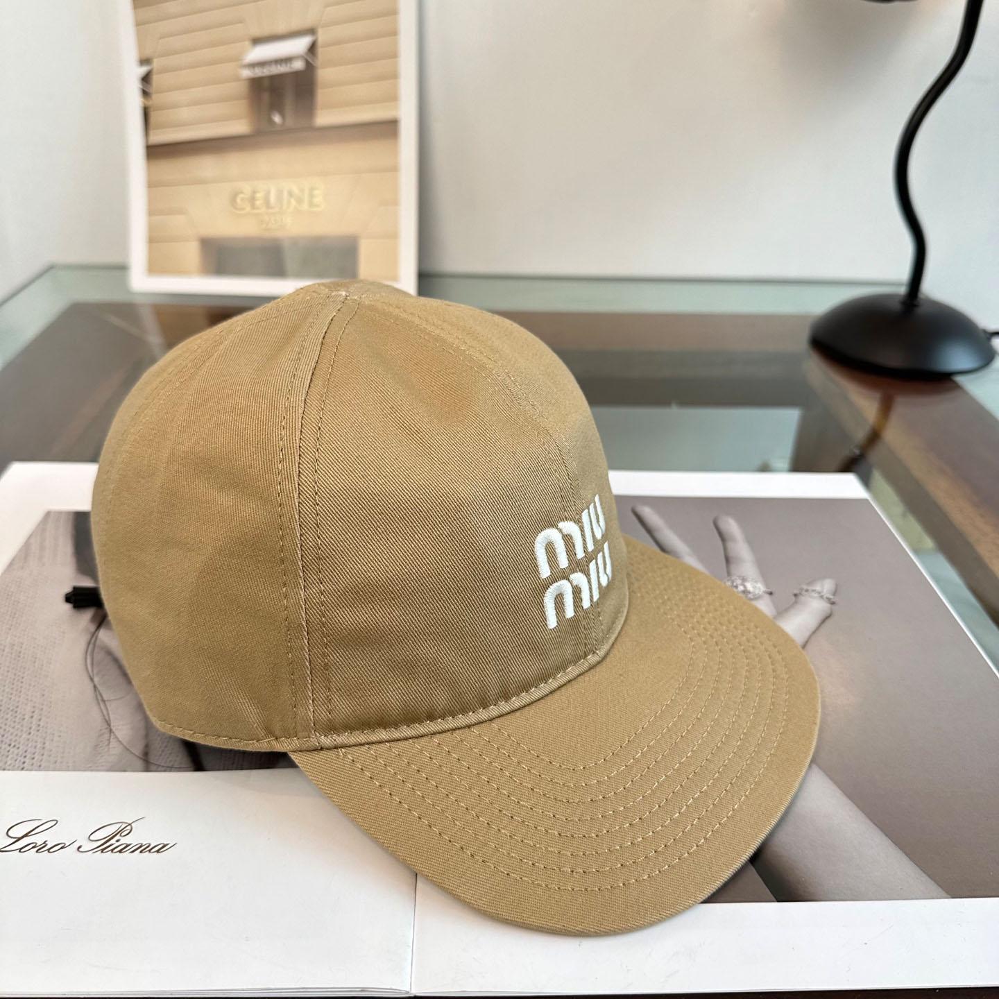 Miu Miu Denim Baseball Cap - DopestKickz