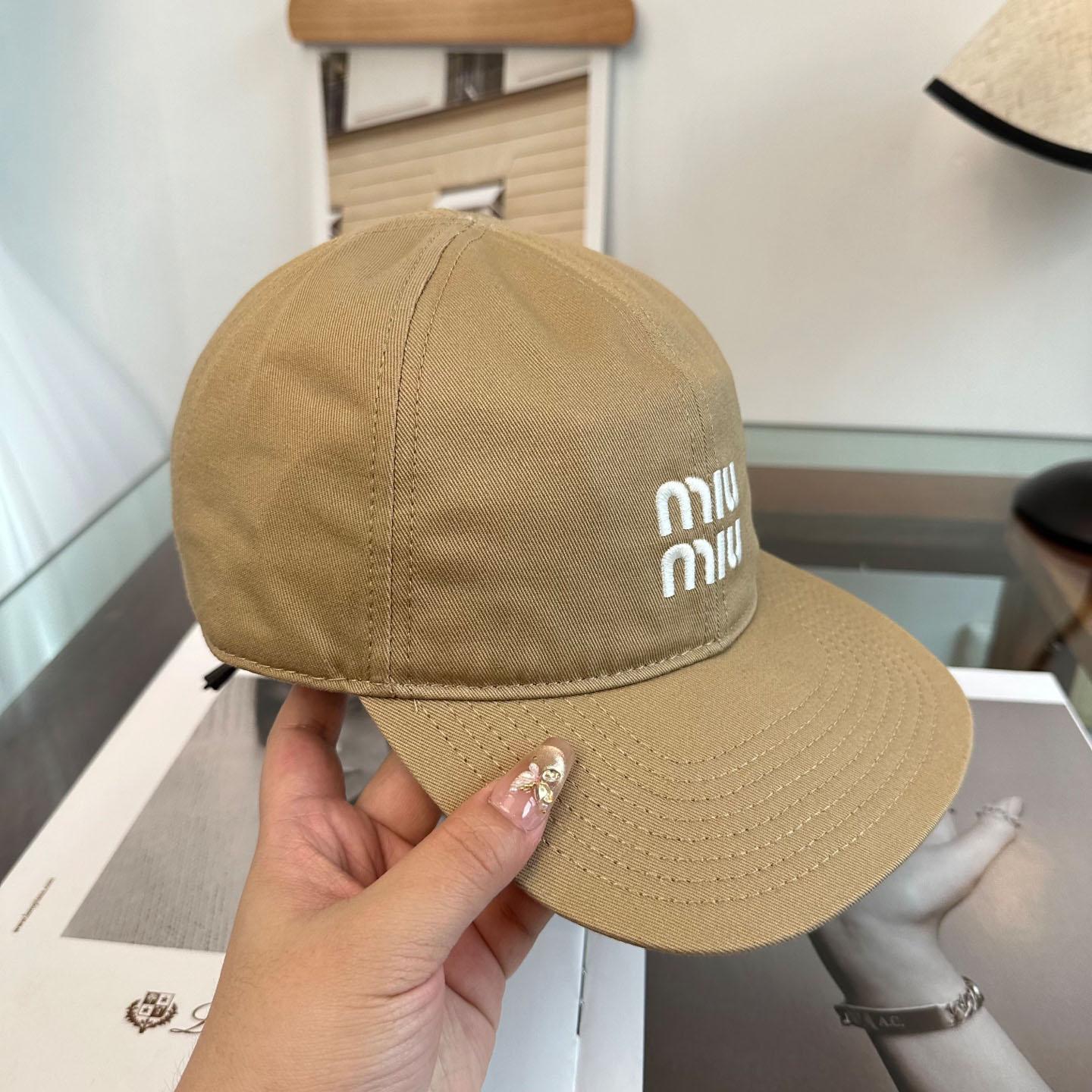 Miu Miu Denim Baseball Cap - DopestKickz