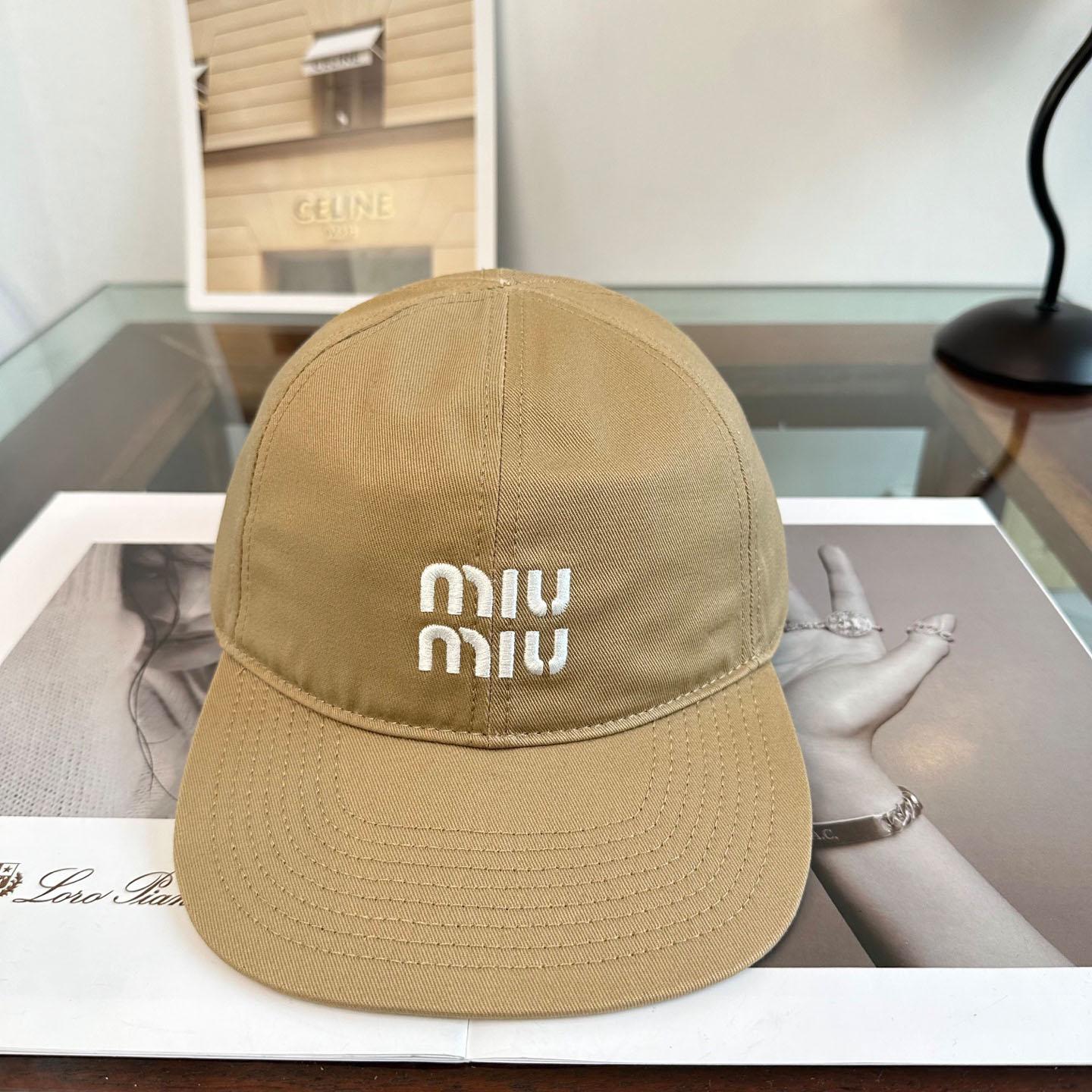 Miu Miu Denim Baseball Cap - DopestKickz