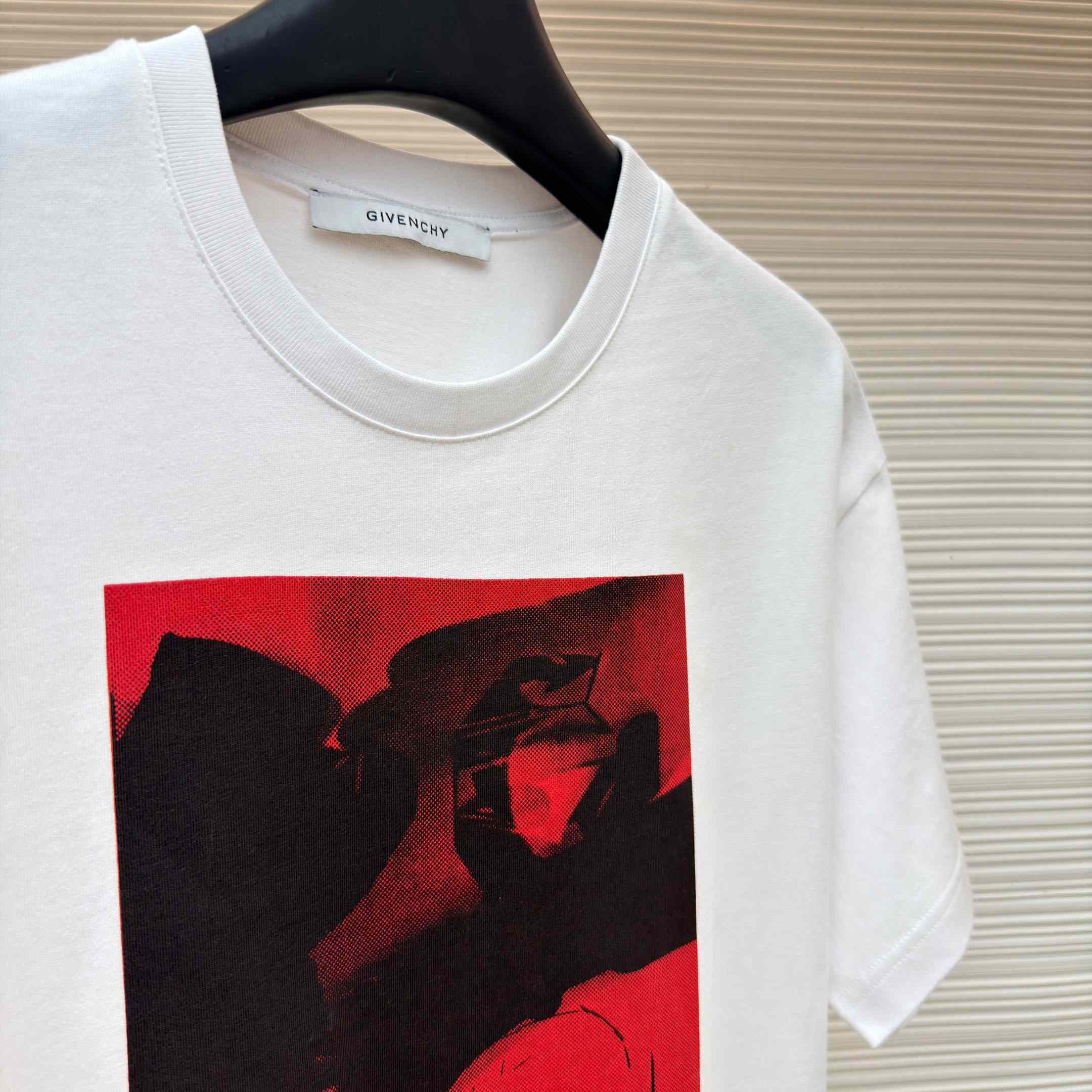 Givenchy T-shirt In Cotton With Surrealism Print - DopestKickz