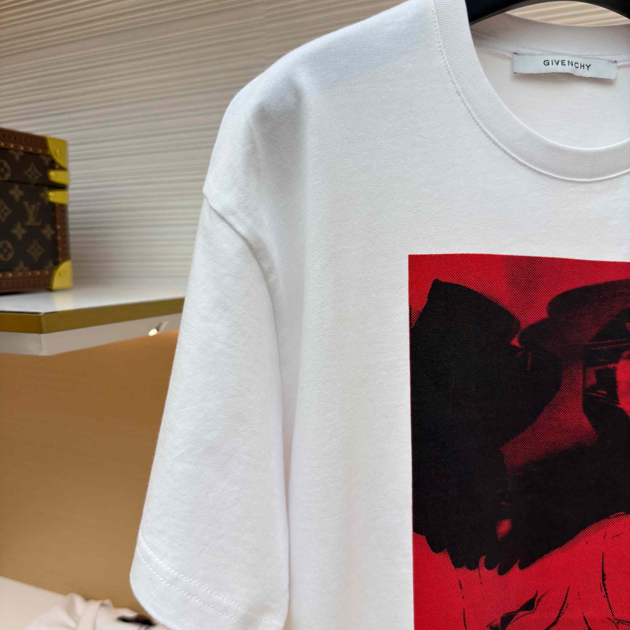 Givenchy T-shirt In Cotton With Surrealism Print - DopestKickz