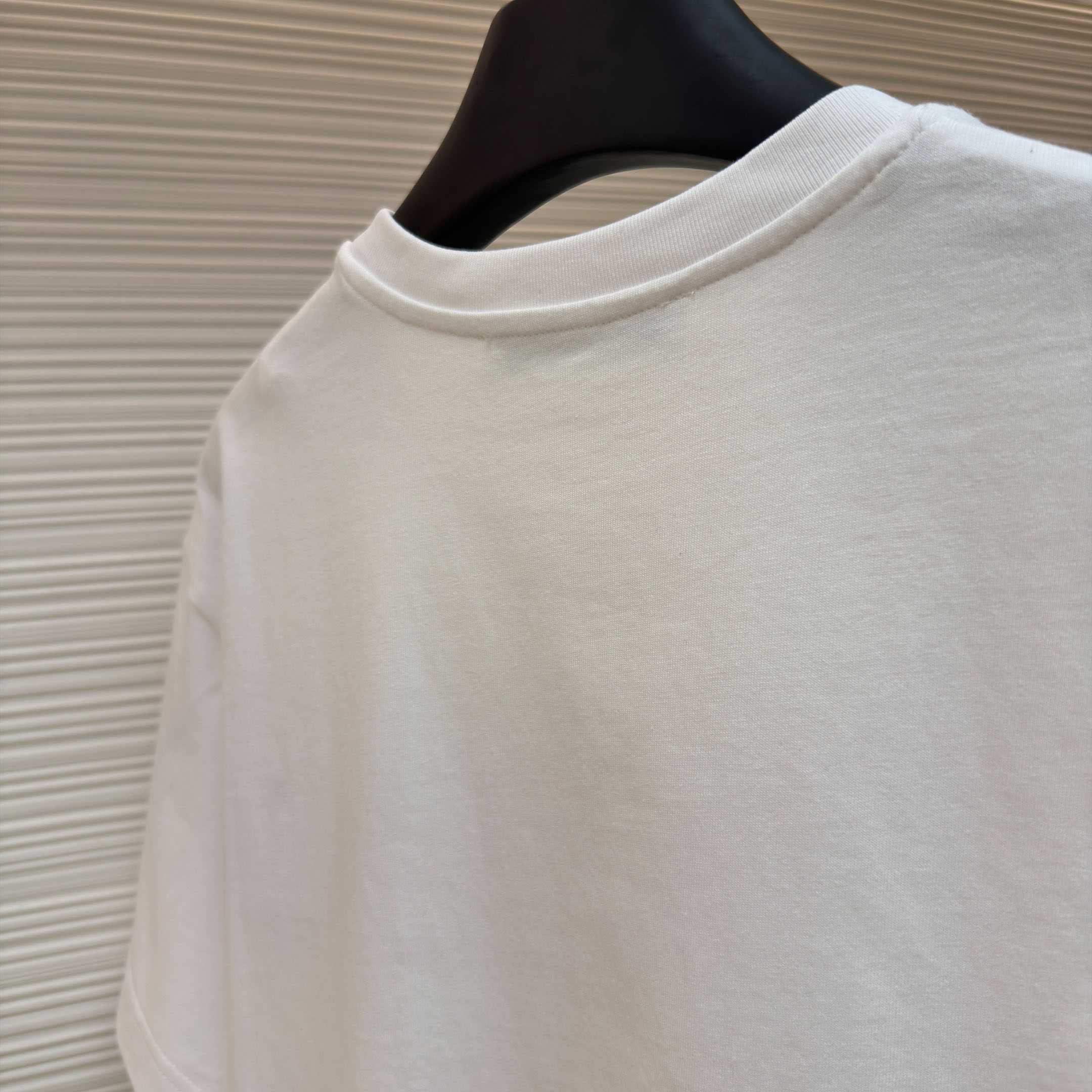 Givenchy T-shirt In Cotton With Surrealism Print - DopestKickz