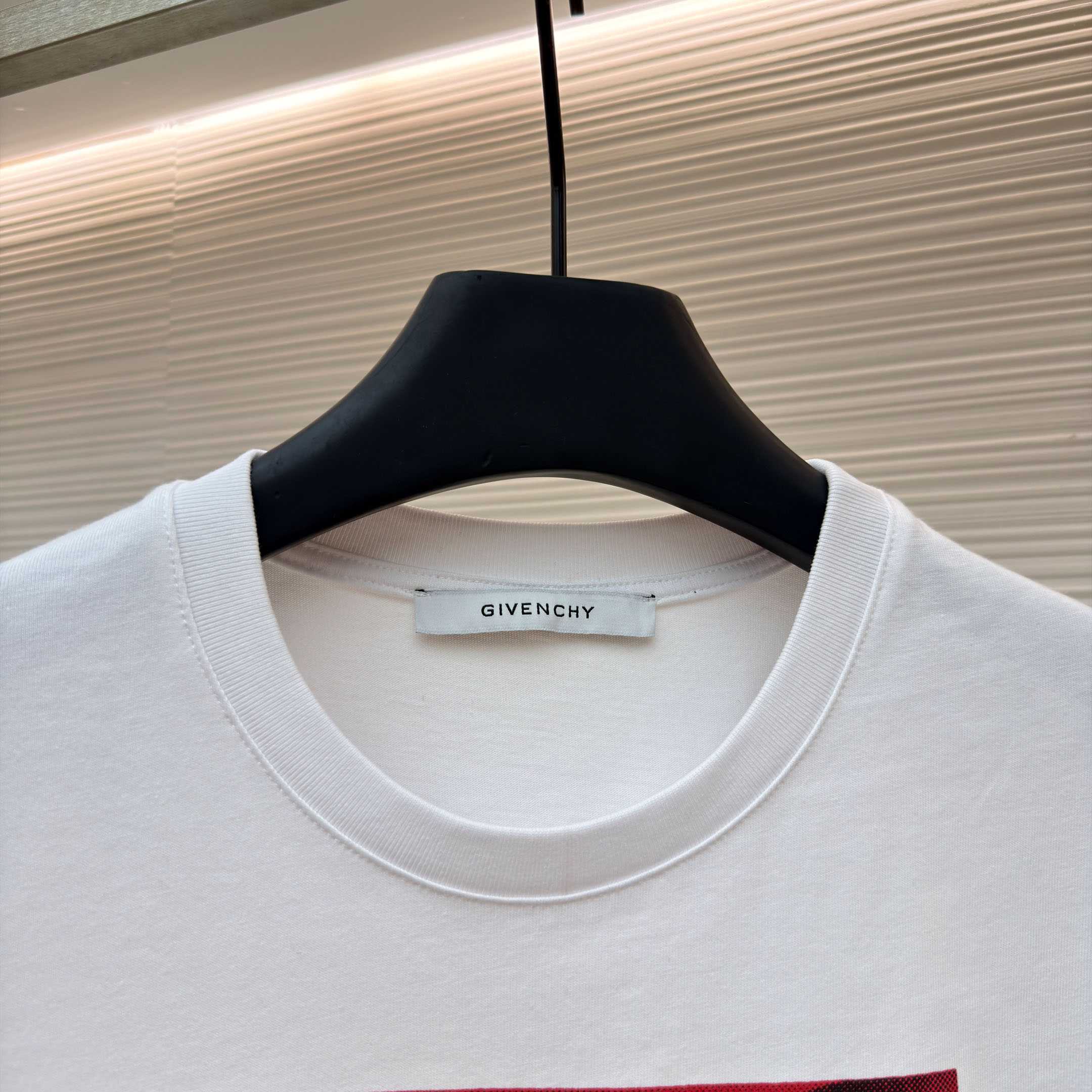 Givenchy T-shirt In Cotton With Surrealism Print - DopestKickz