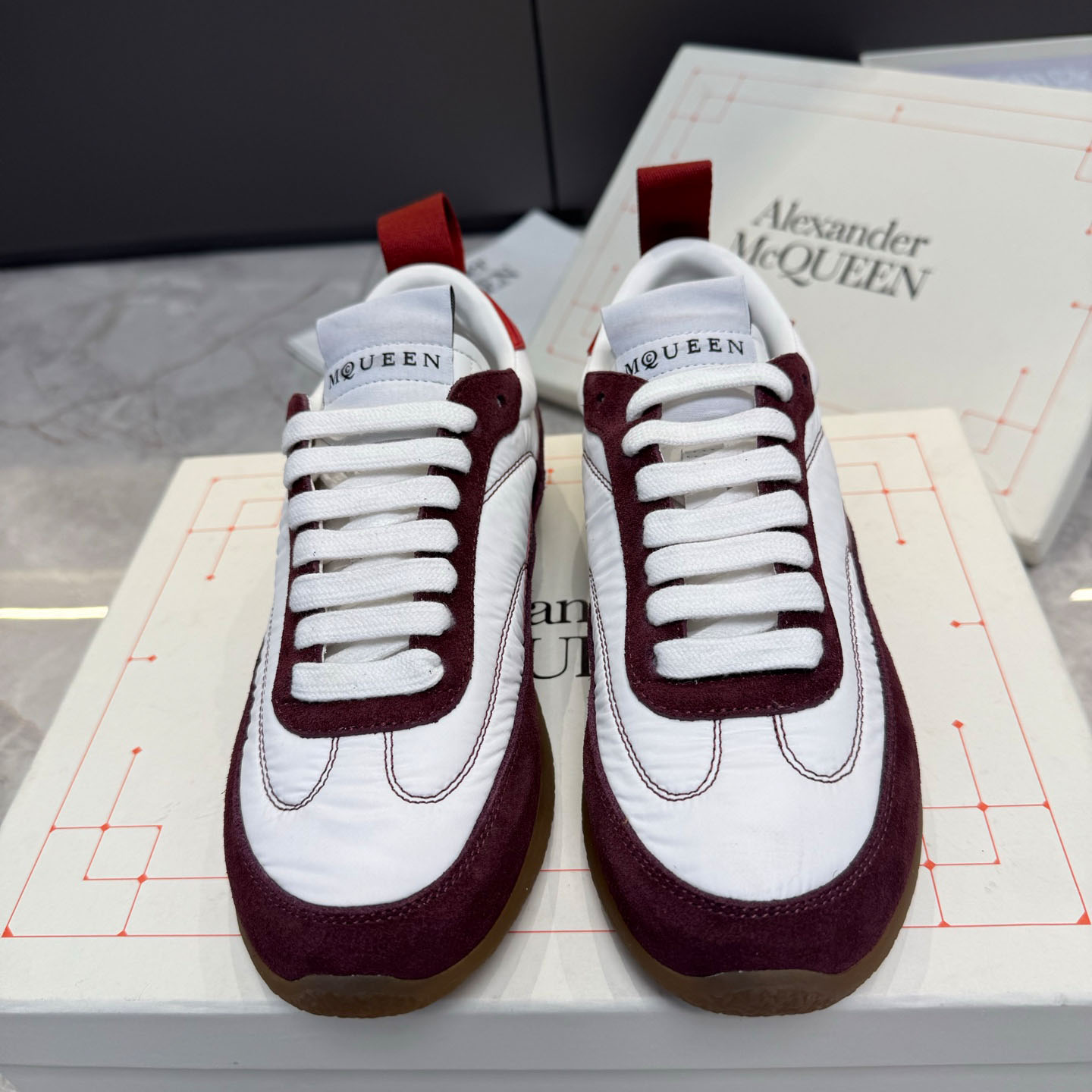 Alexander McQueen EC1 Sneaker In Beige/Brown - DopestKickz