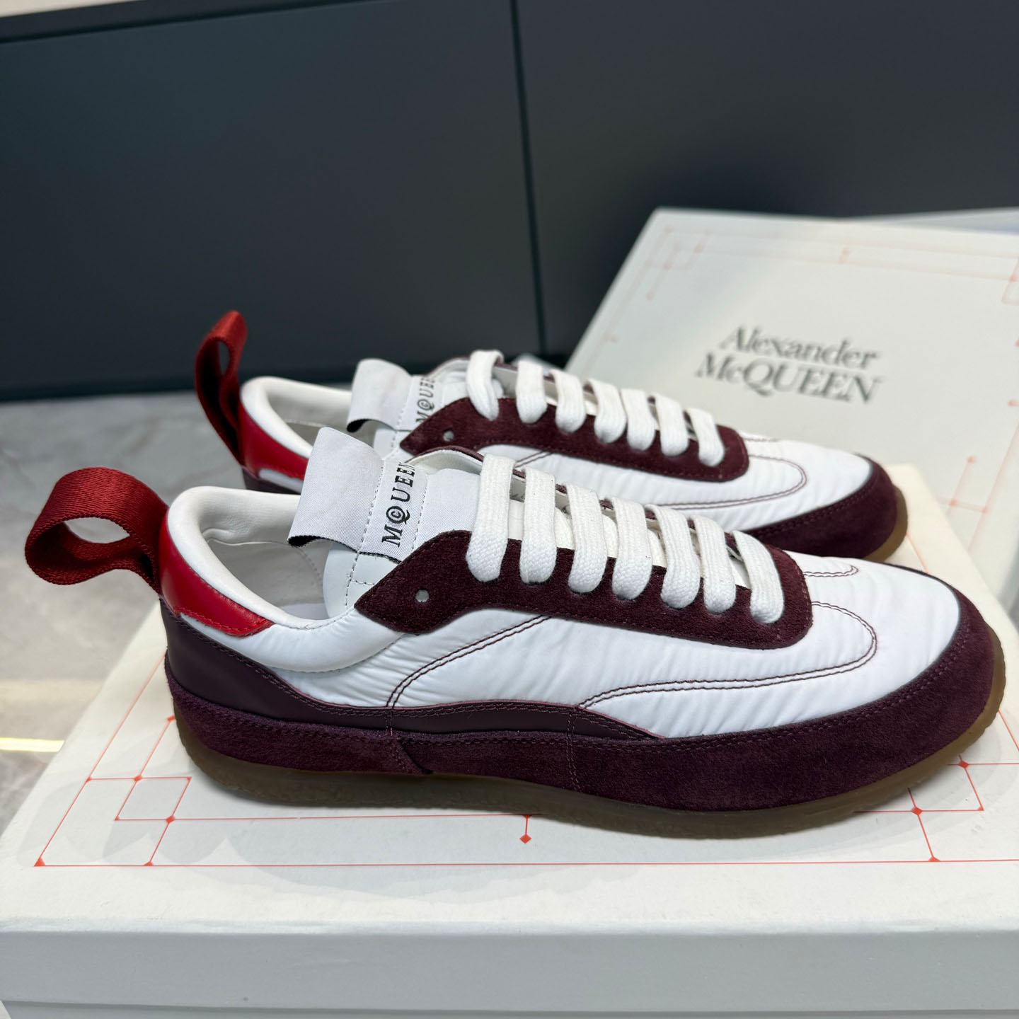 Alexander McQueen EC1 Sneaker In Beige/Brown - DopestKickz