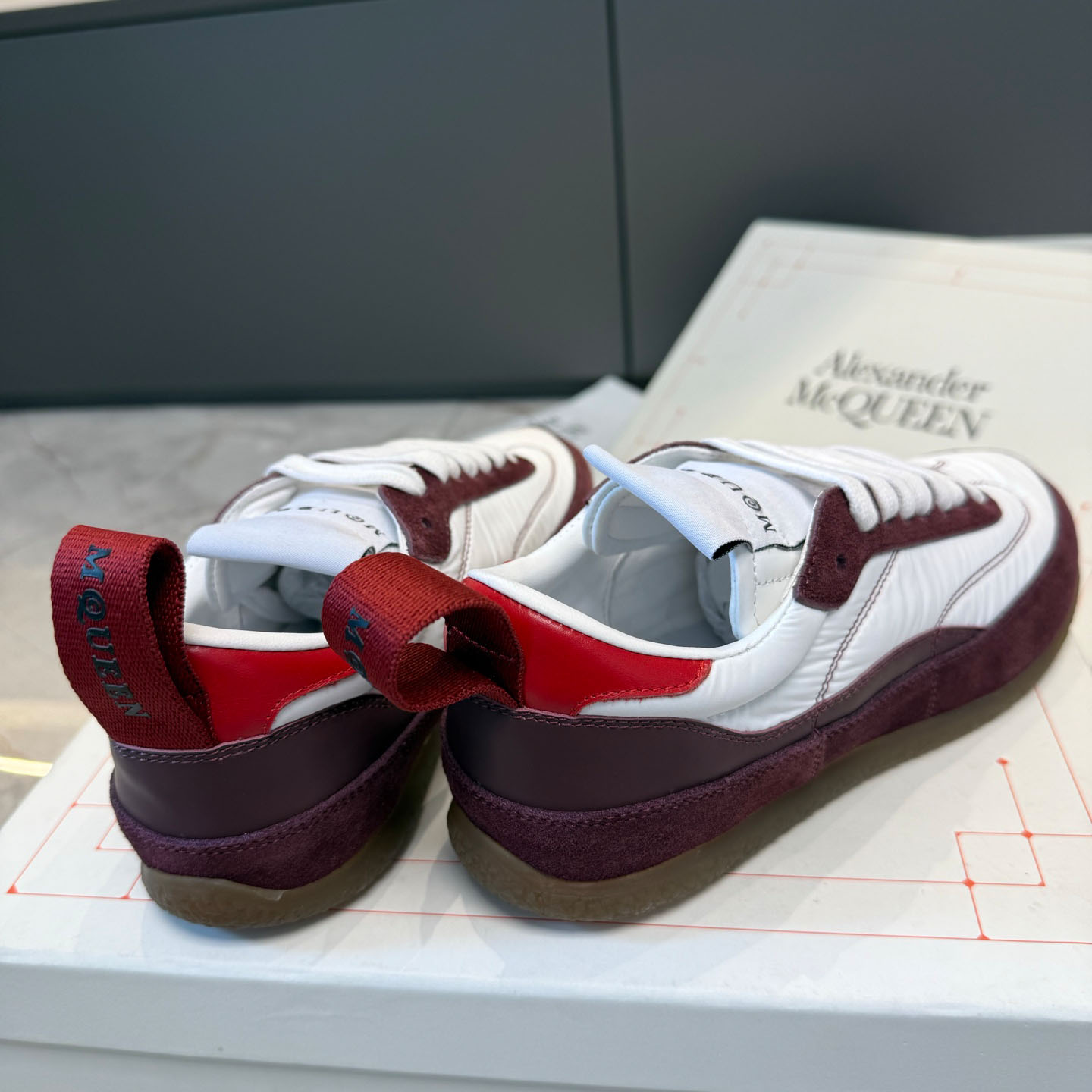 Alexander McQueen EC1 Sneaker In Beige/Brown - DopestKickz